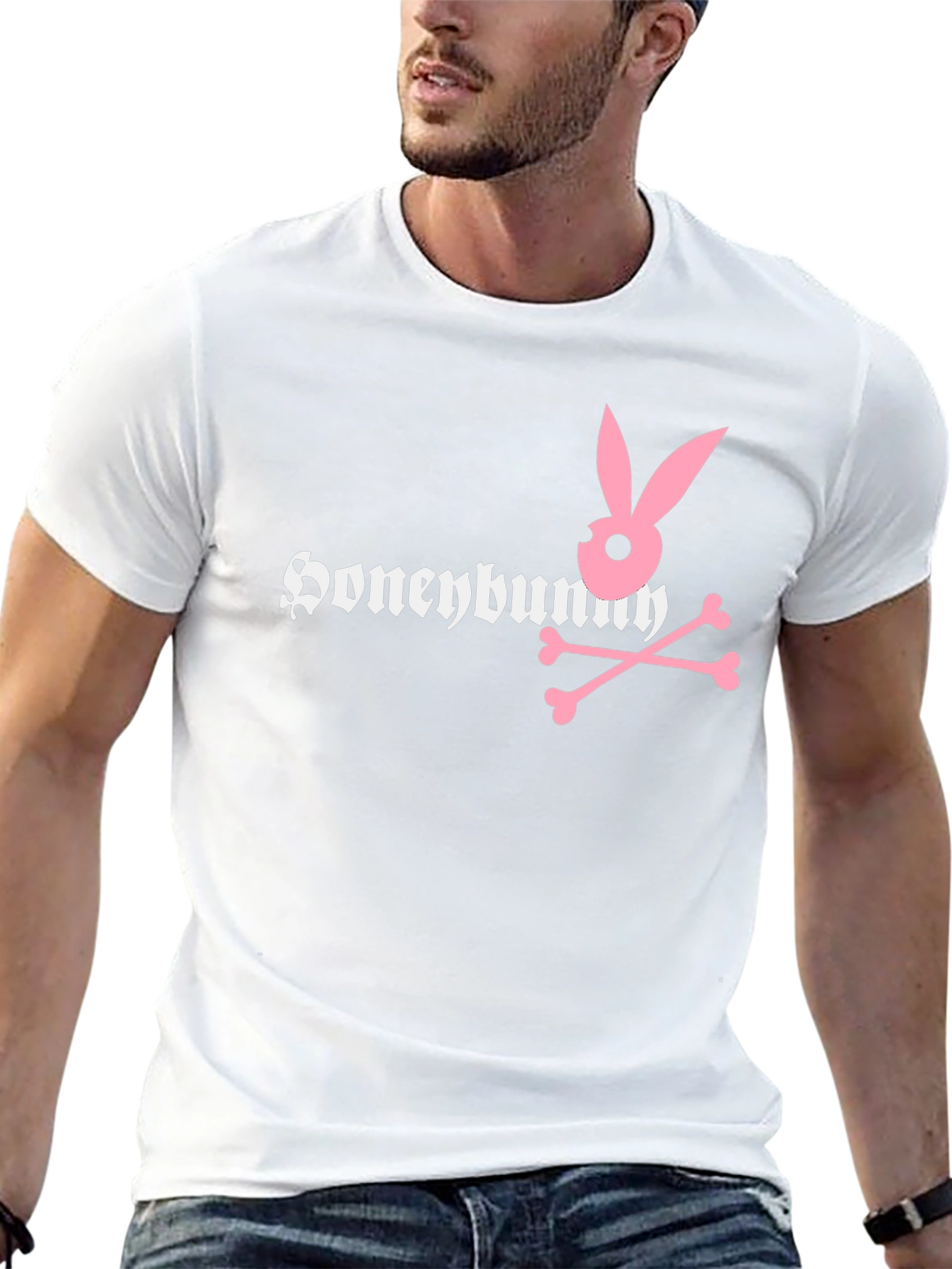 Honey Bunny Black T-Shirt