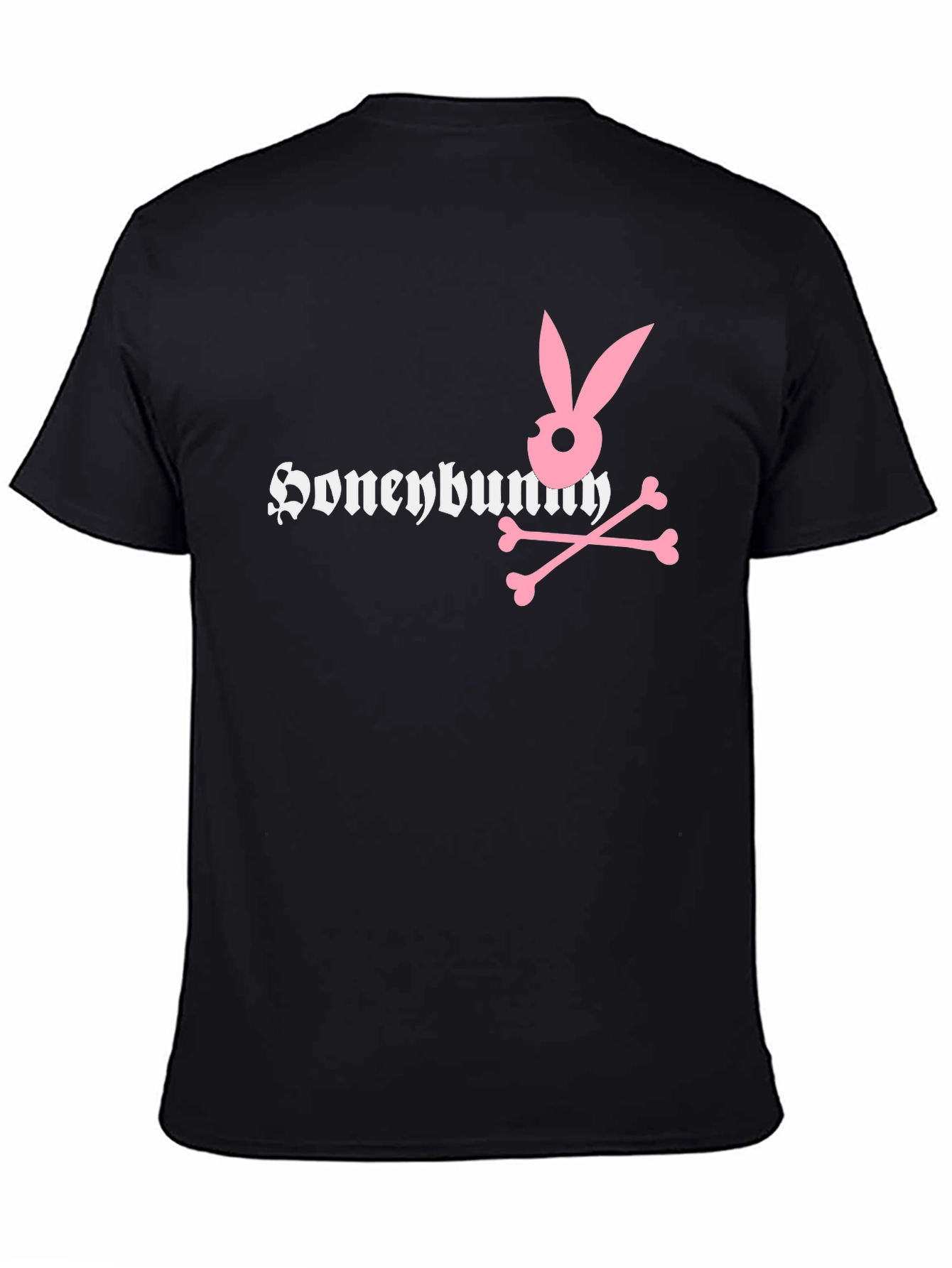 Honey Bunny Black T-Shirt