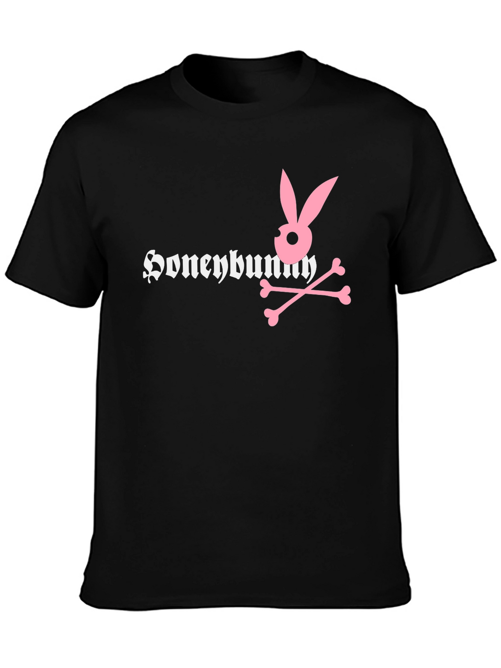 Honey Bunny Black T-Shirt