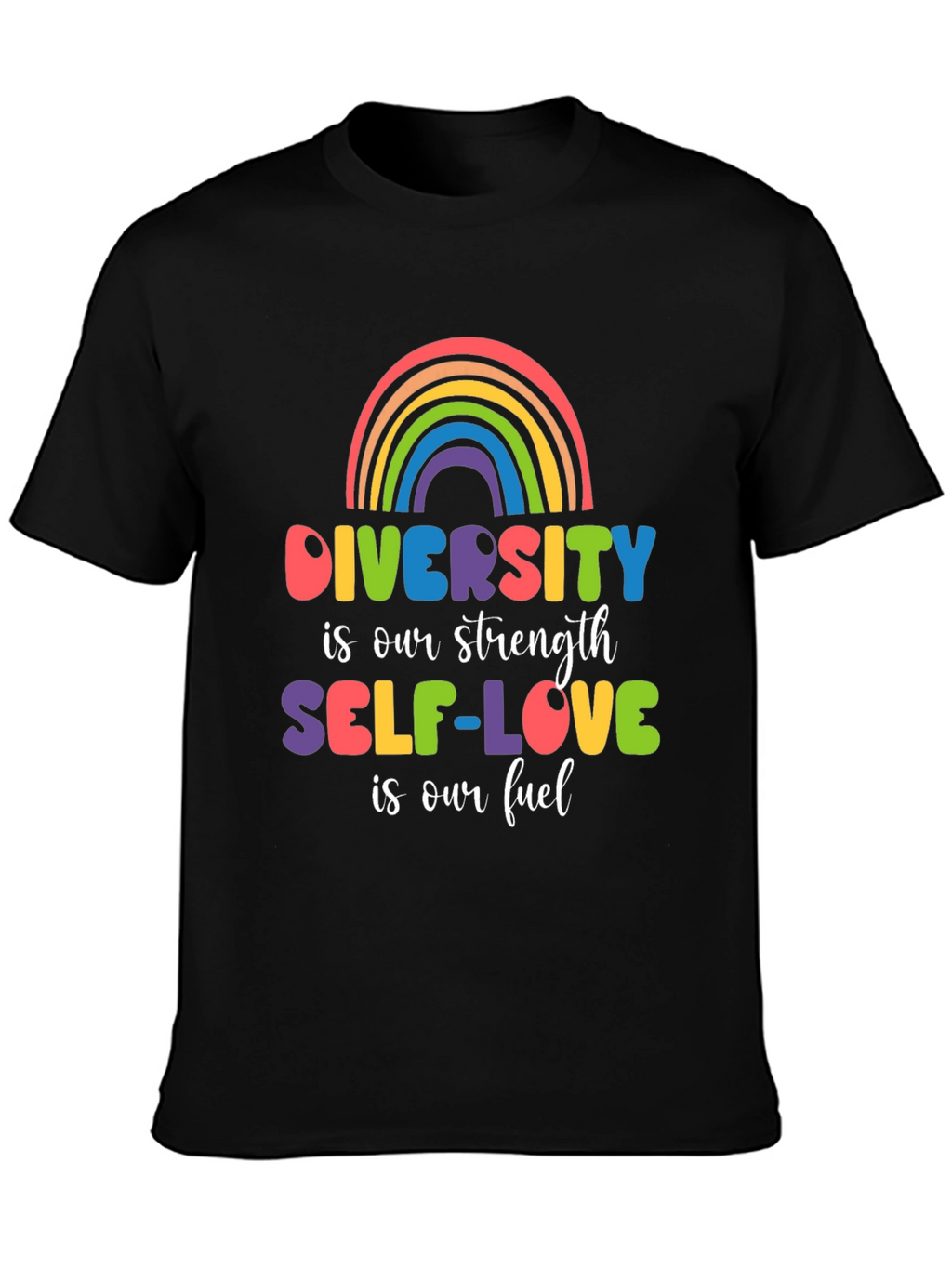 Diversity & Self-Love Graphic Tee
