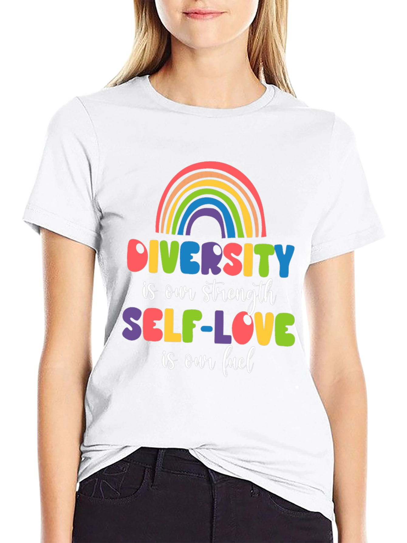 Diversity & Self-Love Graphic Tee