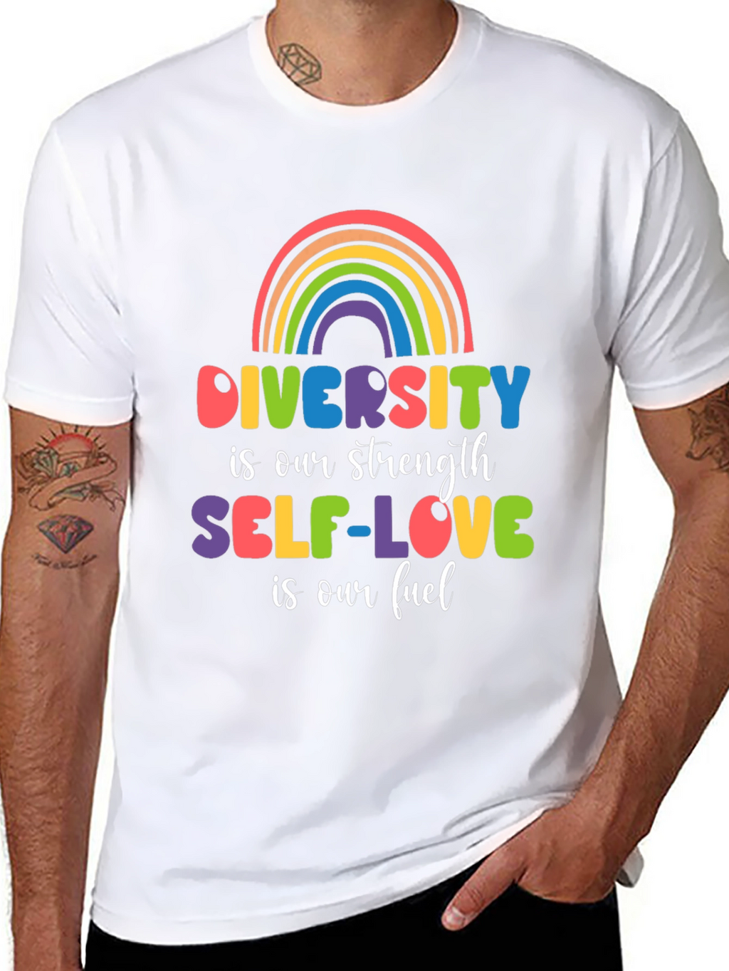 Diversity & Self-Love Graphic Tee