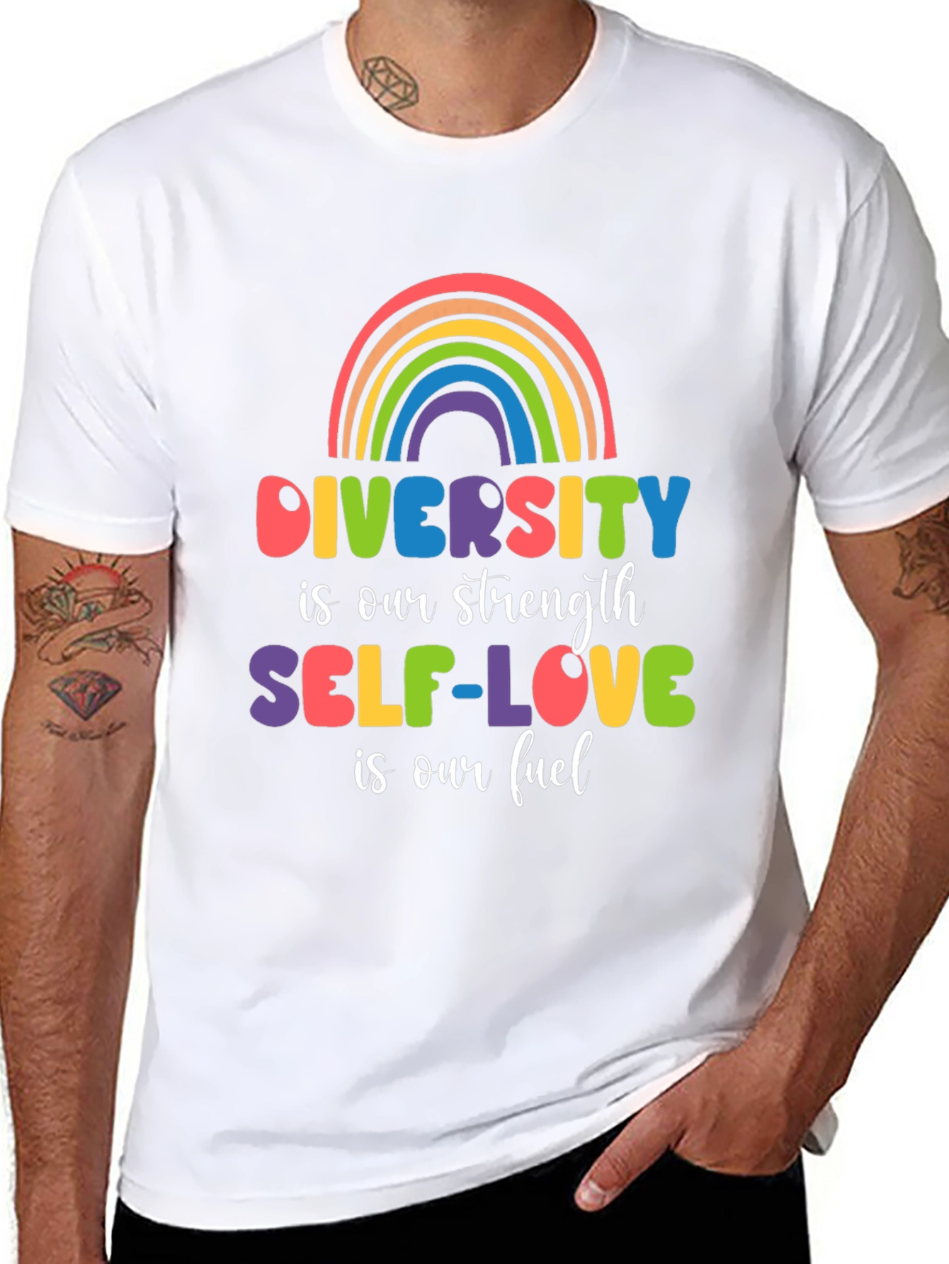 Diversity & Self-Love Graphic Tee