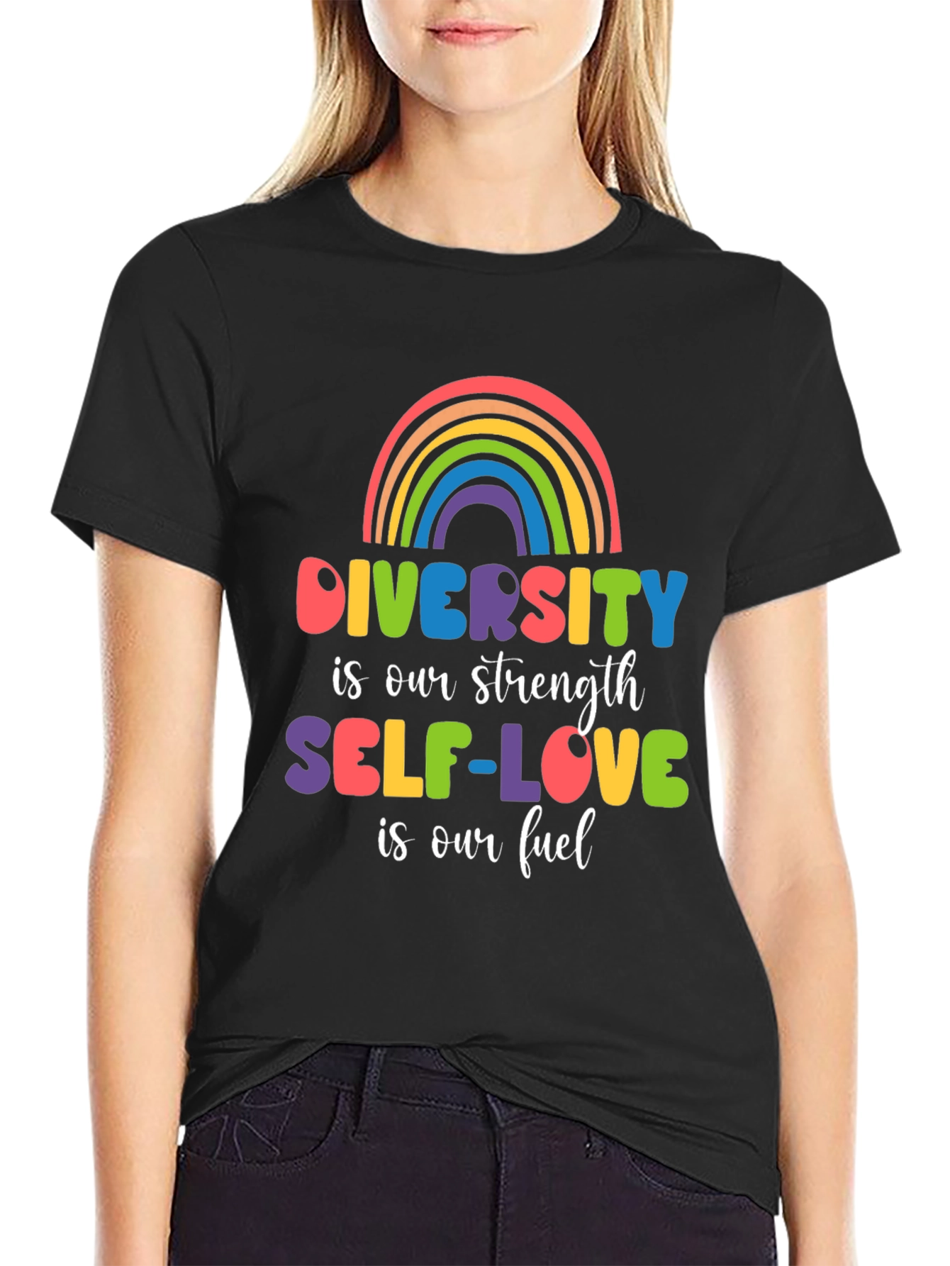 Diversity & Self-Love Graphic Tee