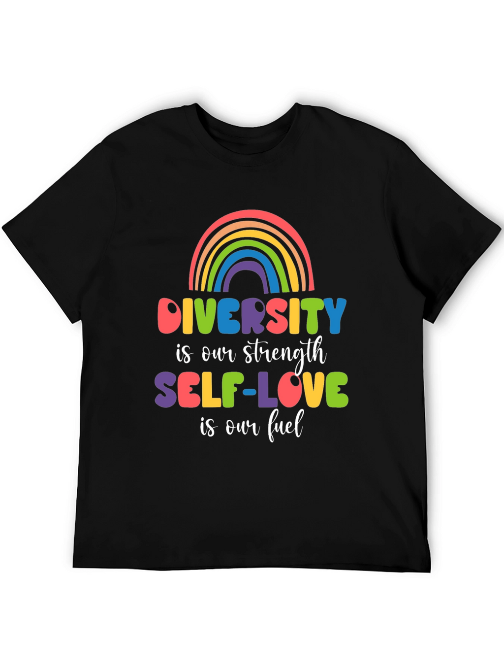 Diversity & Self-Love Graphic Tee