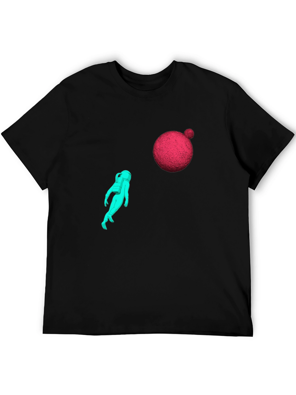 Astronaut Graphic Tee - Black