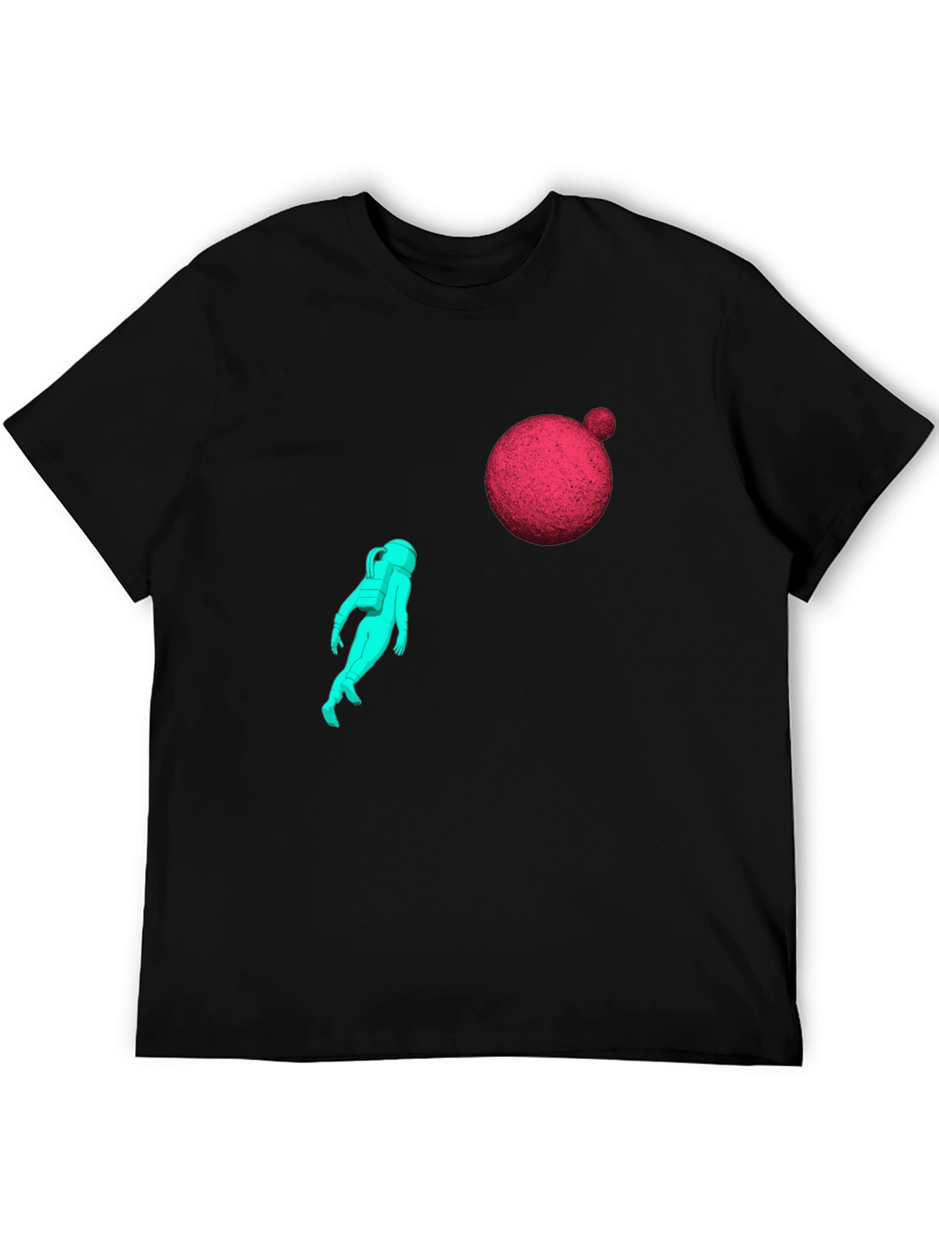 Astronaut Graphic Tee - Black