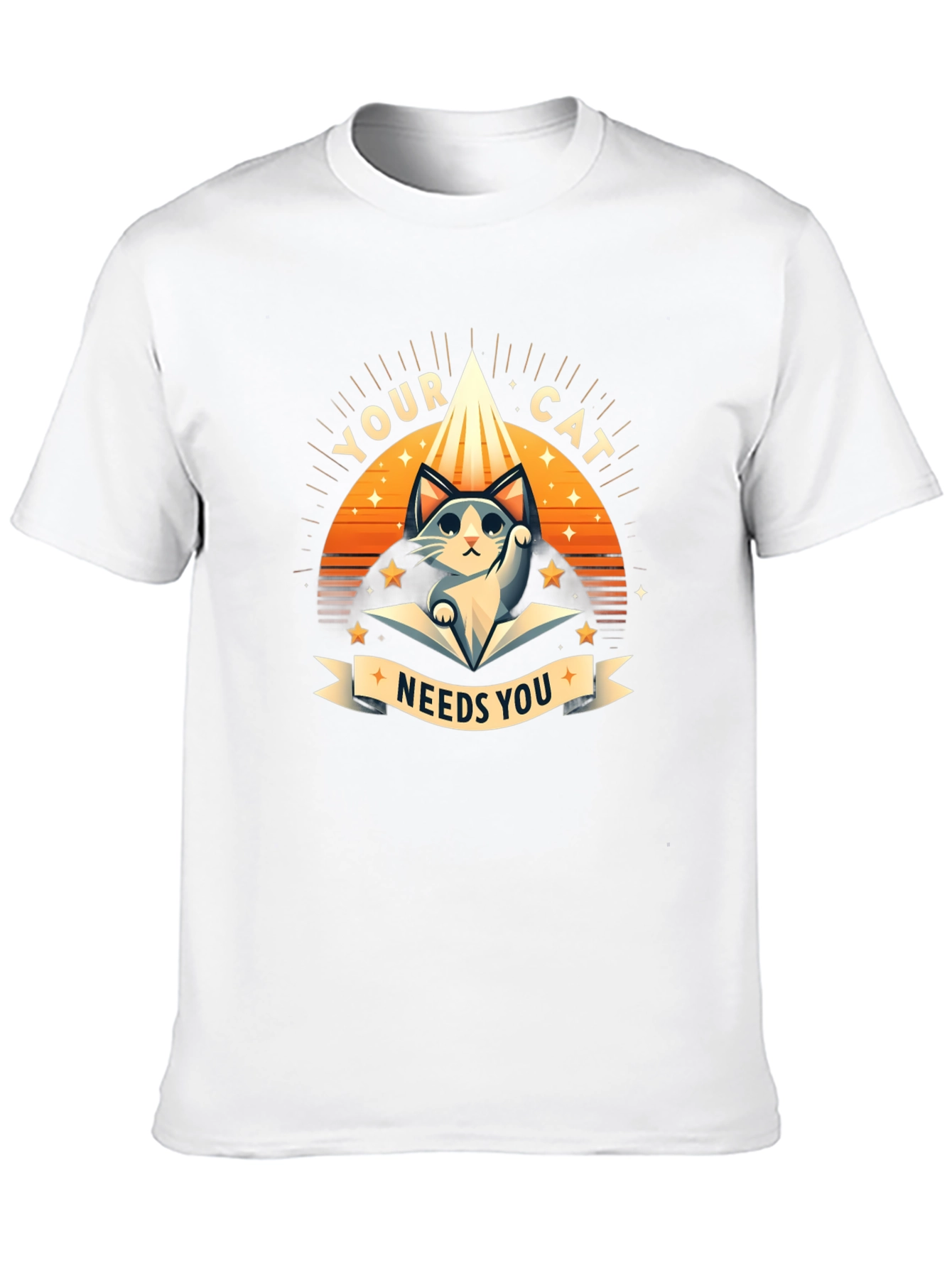 Your Cat Needs You - Graphic Tee