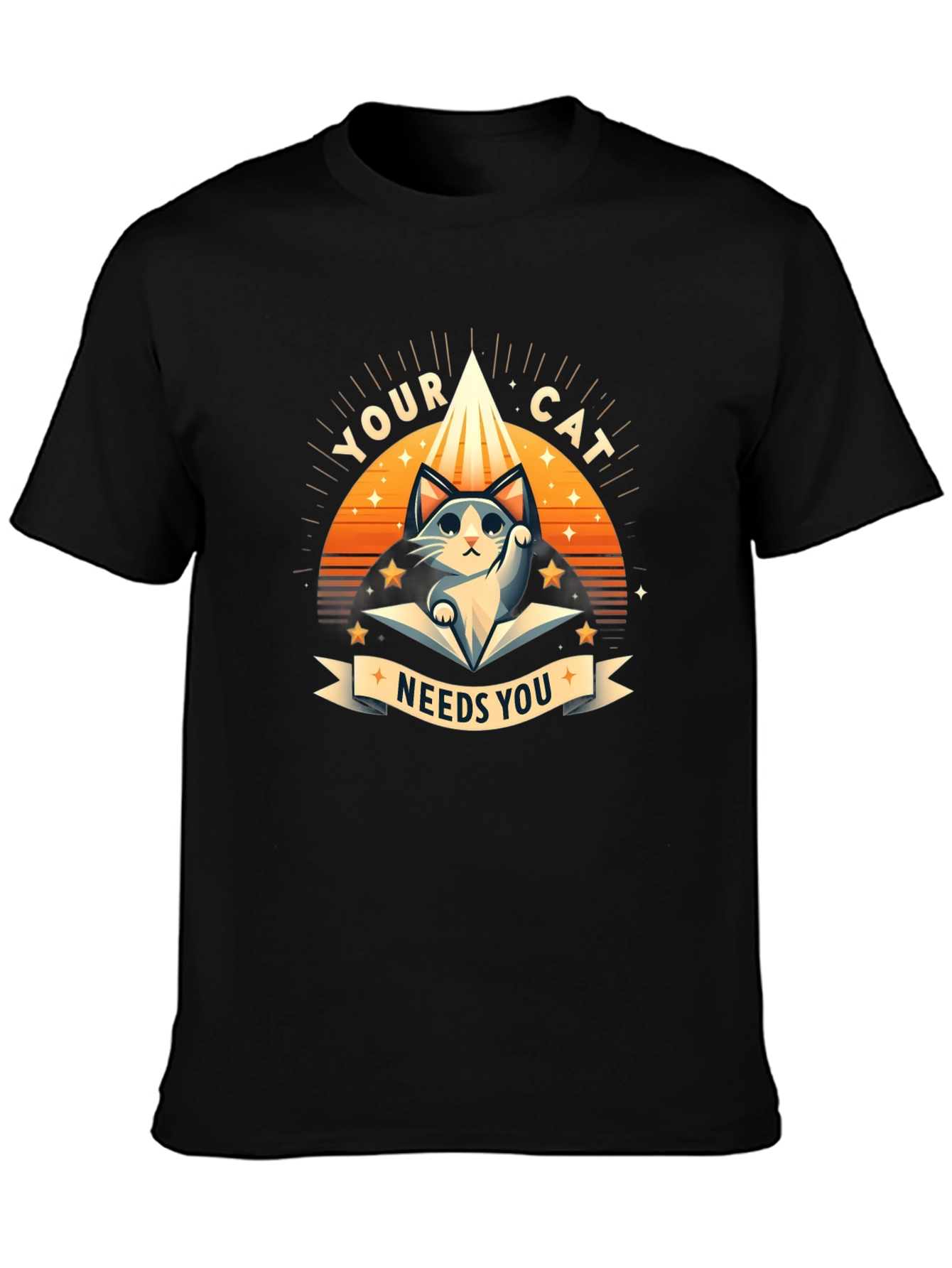 Your Cat Needs You - Graphic Tee