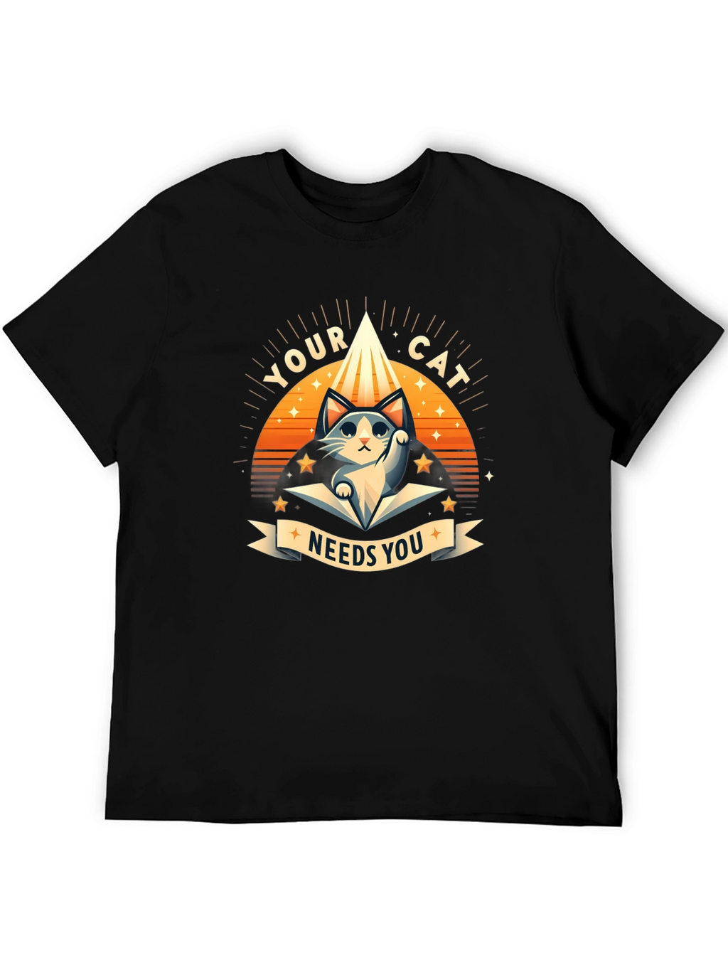 Your Cat Needs You - Graphic Tee
