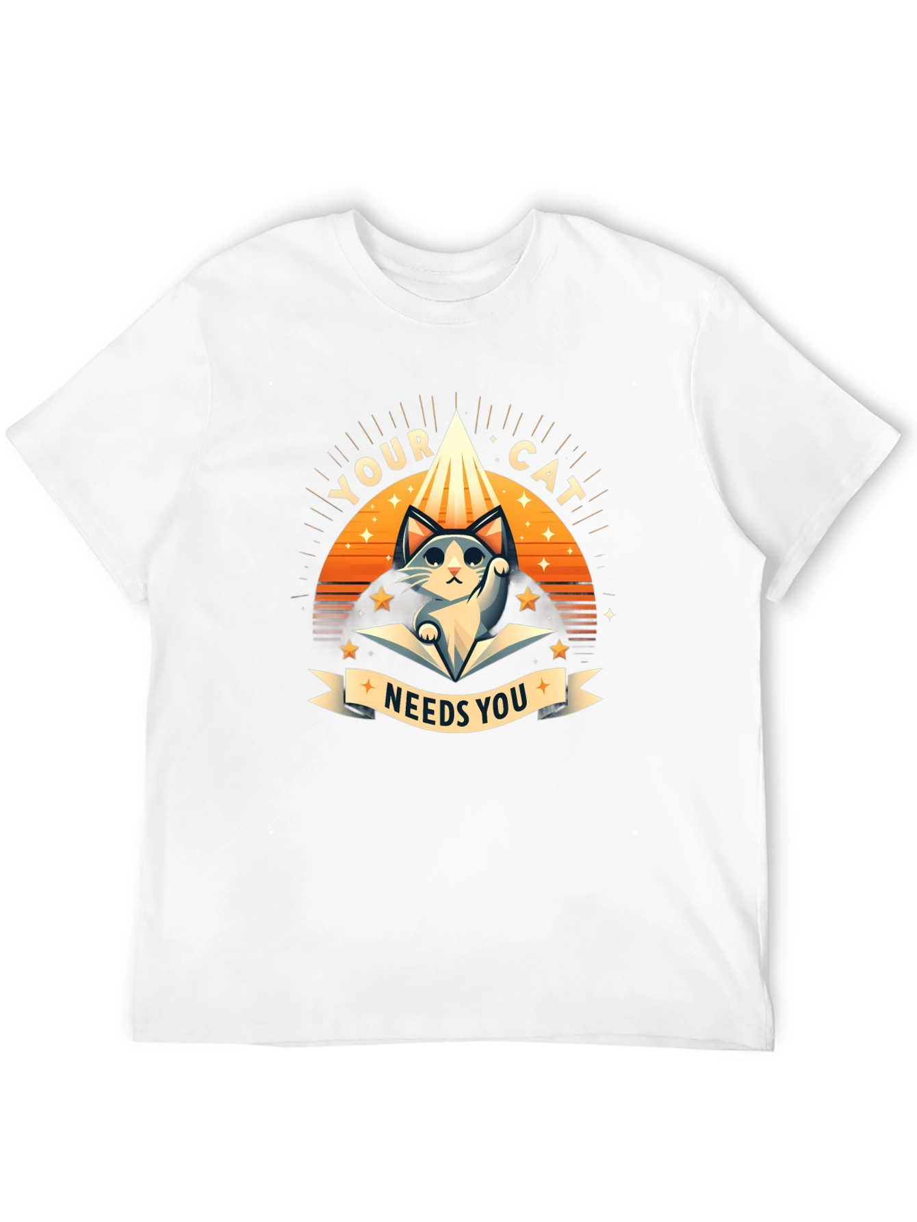 Your Cat Needs You - Graphic Tee