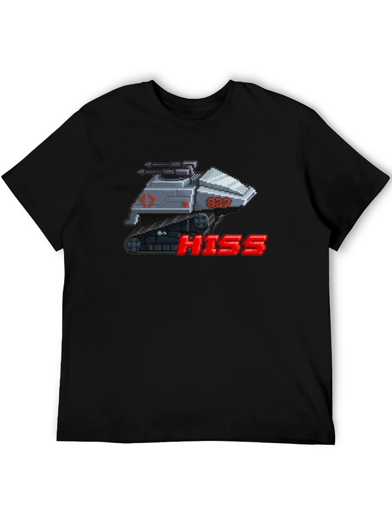 Pixel Art HISS Tank T-Shirt - Cobra Vehicle Tee