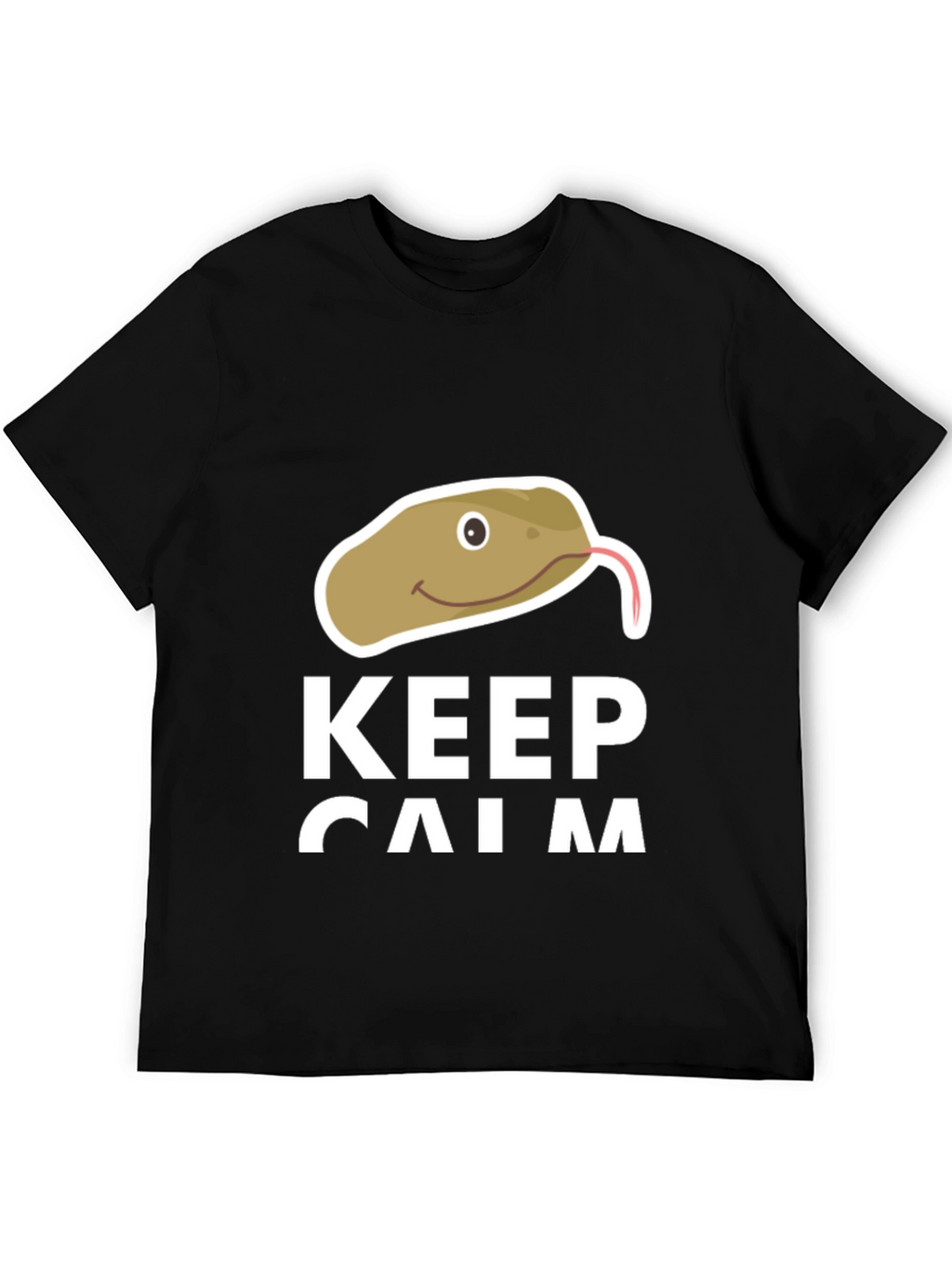 Keep Calm Snake T-Shirt - Funny Novelty Tee