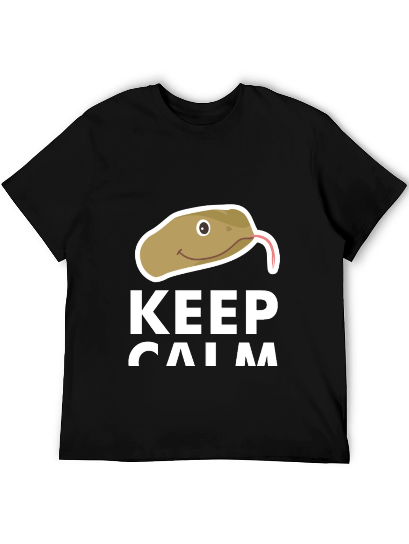 Keep Calm Snake T-Shirt - Funny Novelty Tee