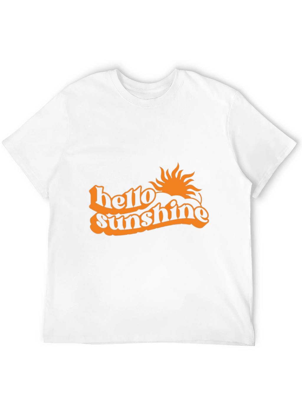 Hello Sunshine Graphic Tee - Black