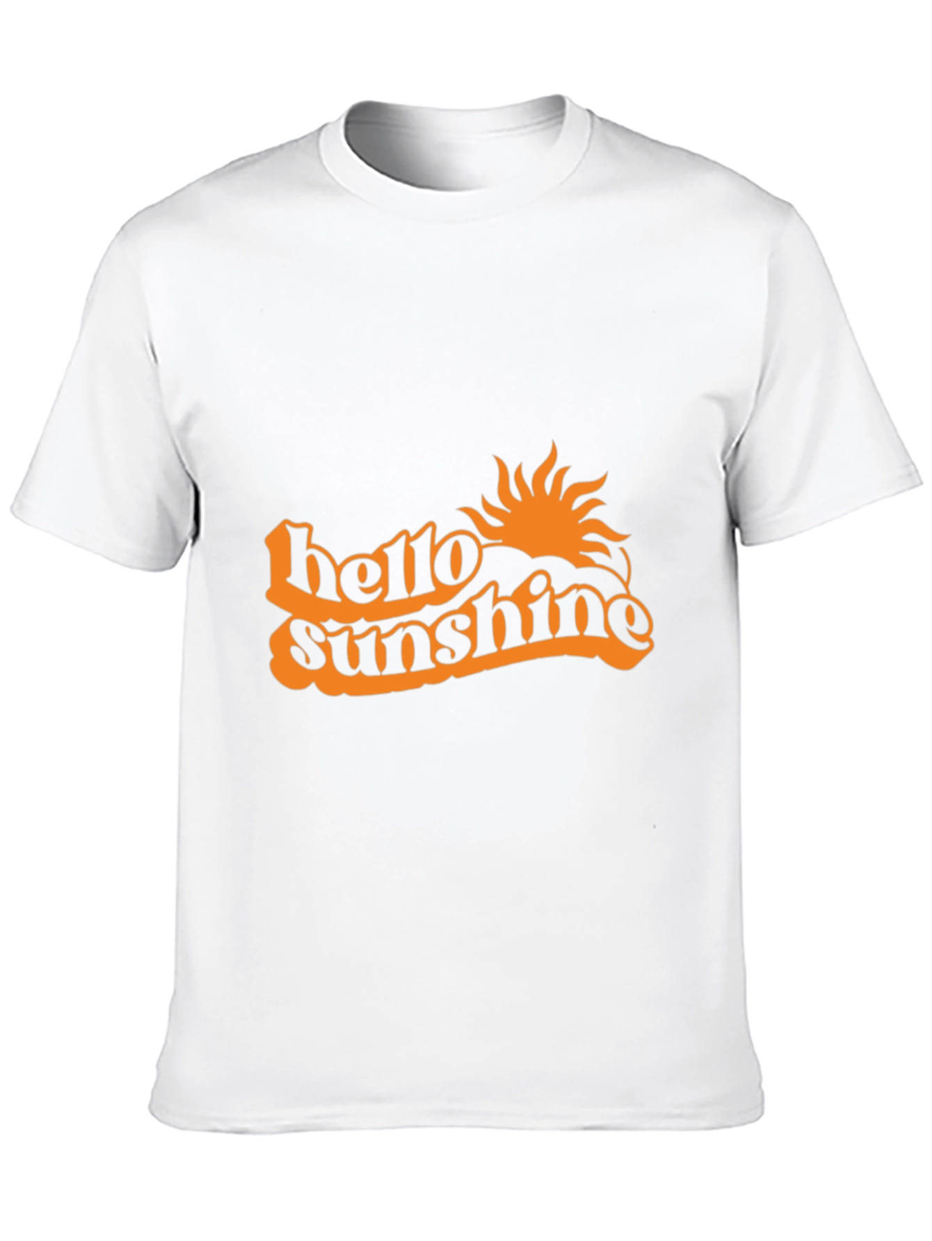 Hello Sunshine Graphic Tee - Black