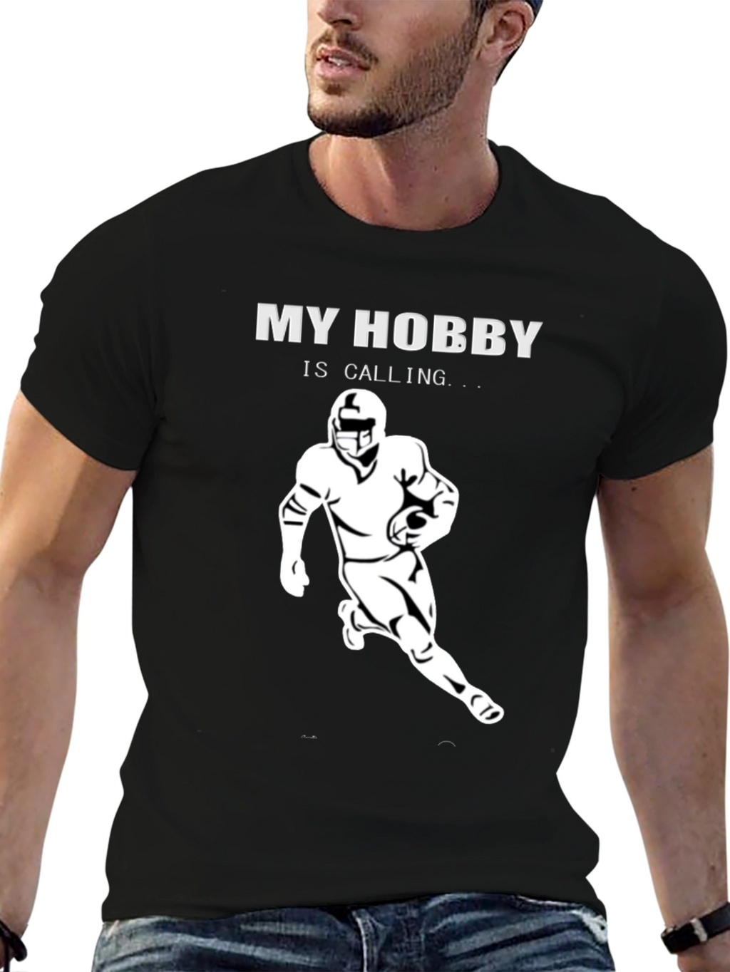 My Hobby is Calling Football T-Shirt