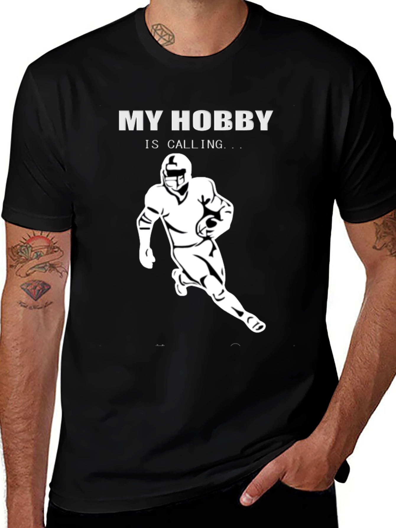 My Hobby is Calling Football T-Shirt