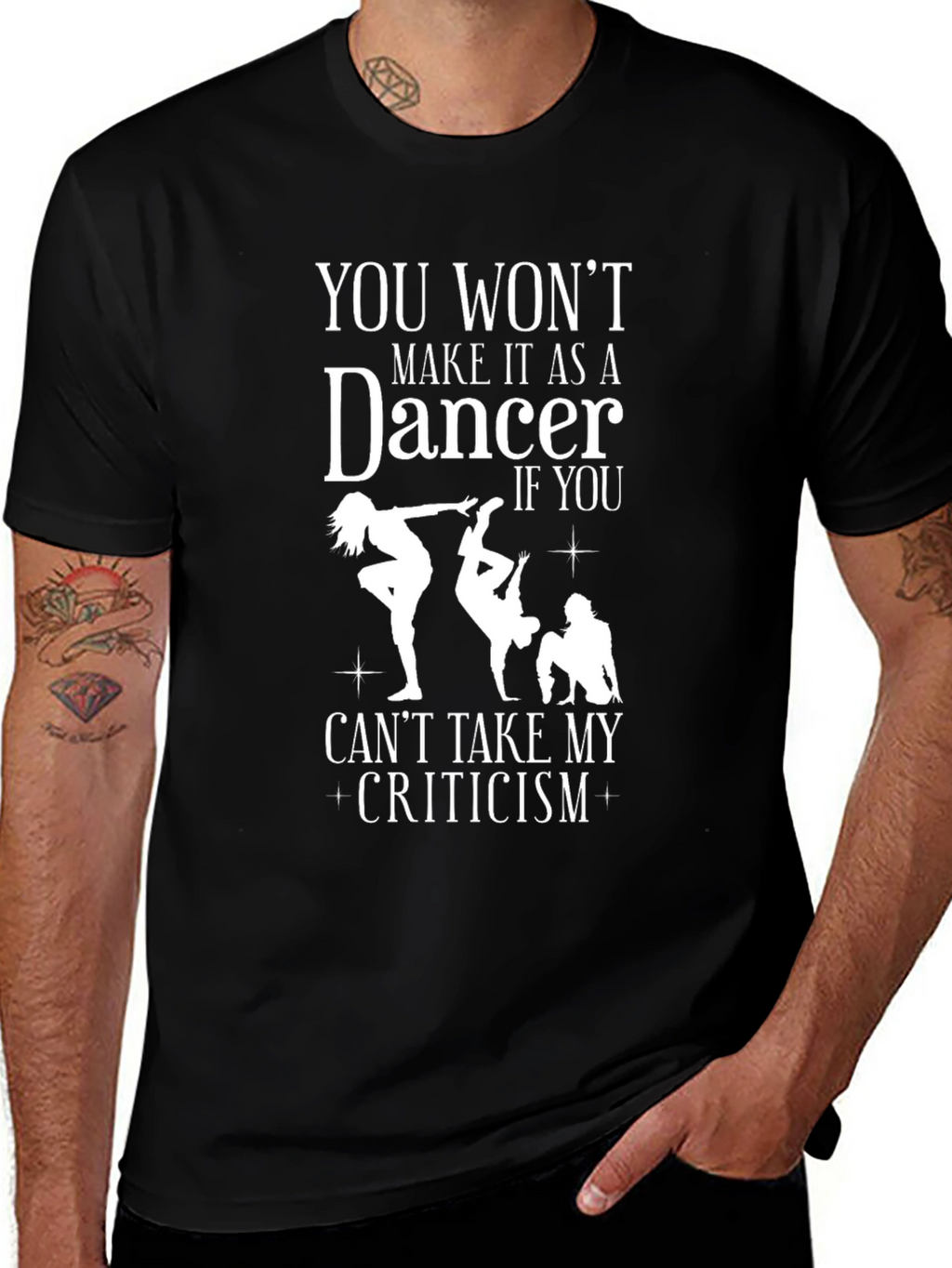 Dancer Criticism Graphic T-Shirt