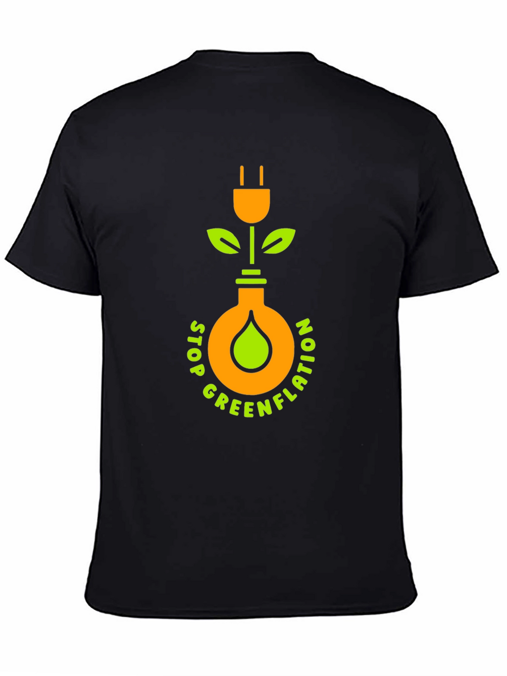 Stop Greenflation Graphic Tee - Eco-Conscious Design
