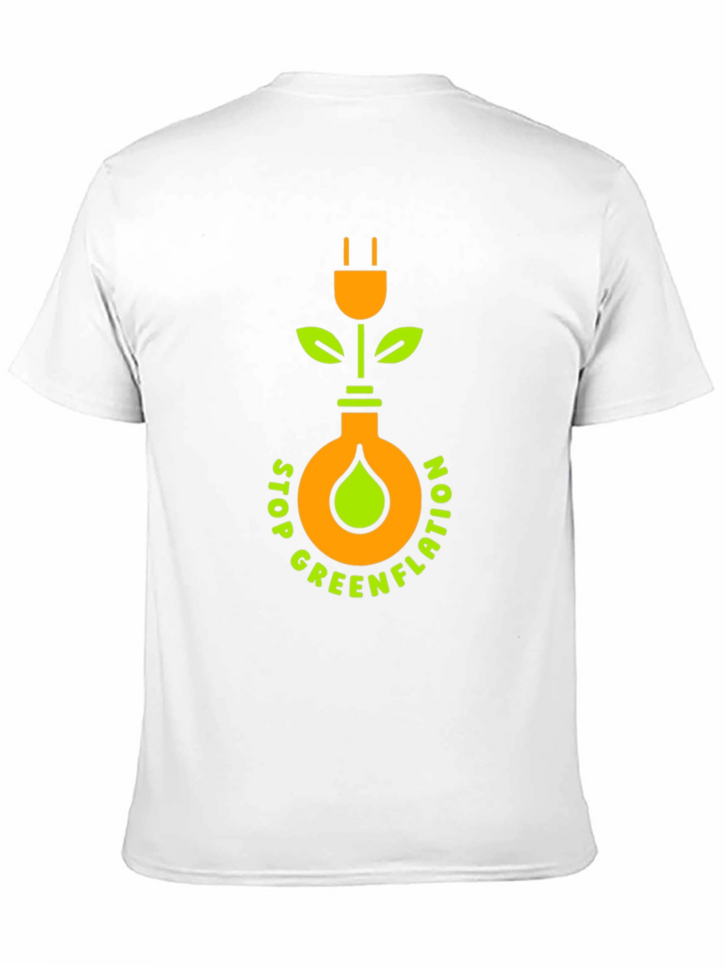 Stop Greenflation Graphic Tee - Eco-Conscious Design