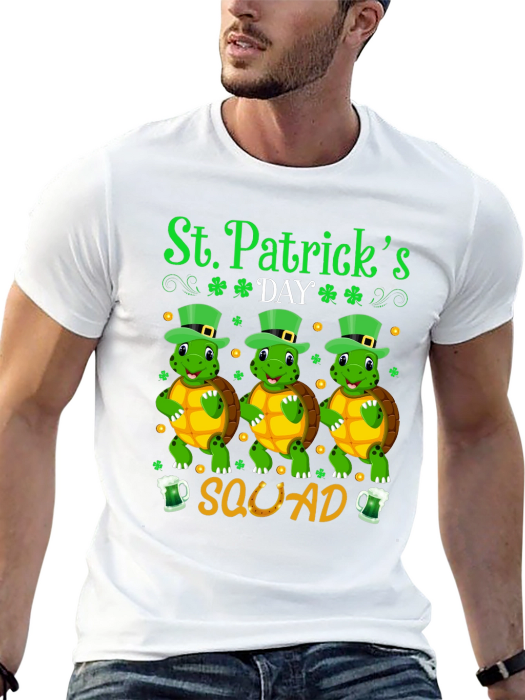 St. Patricks Day Turtle Squad T-Shirt