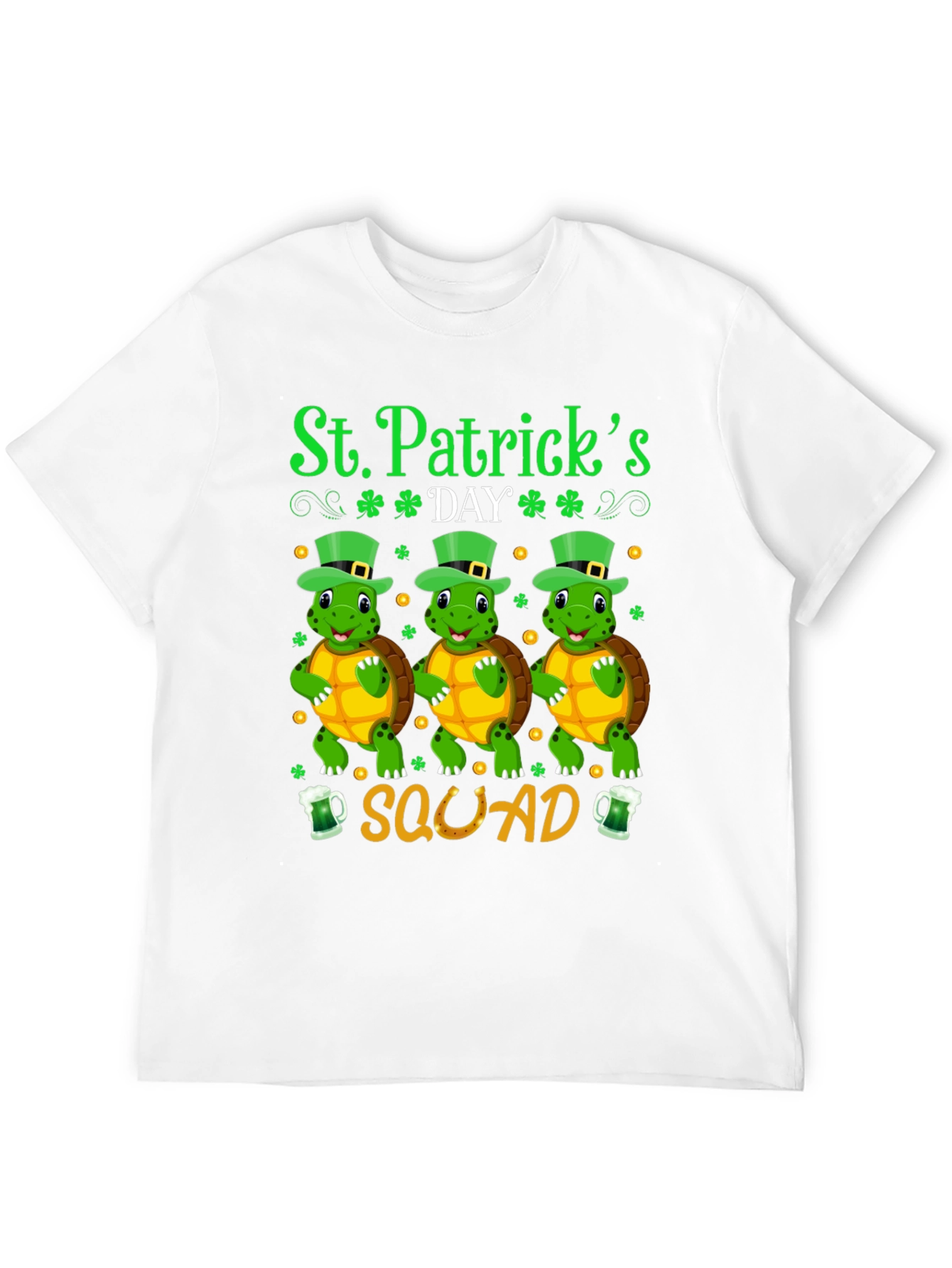St. Patricks Day Turtle Squad T-Shirt