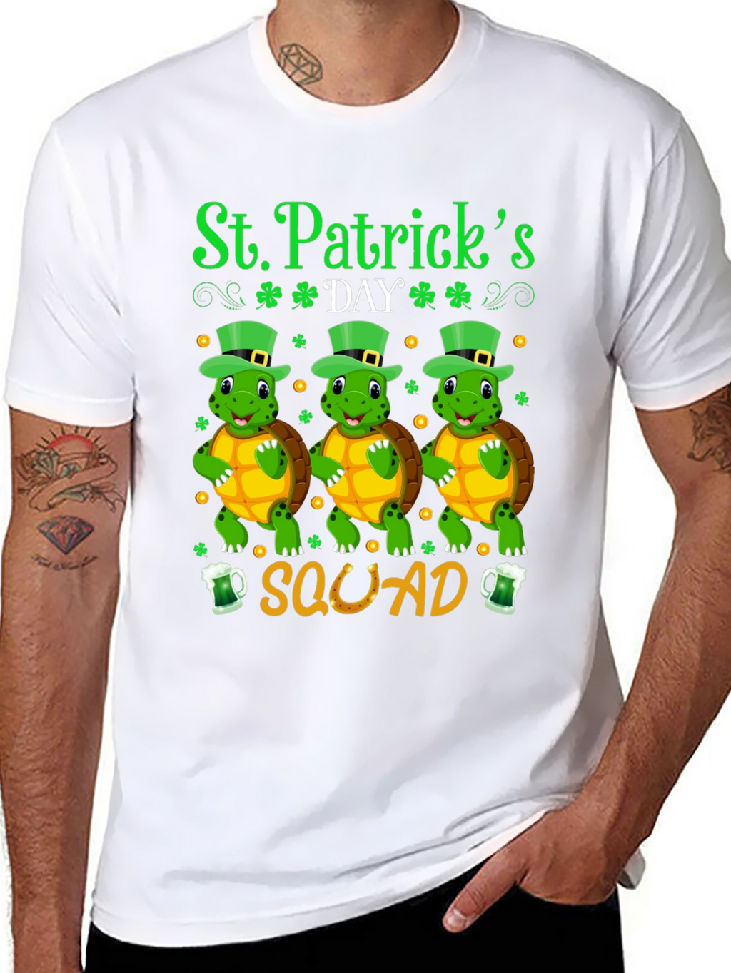St. Patricks Day Turtle Squad T-Shirt