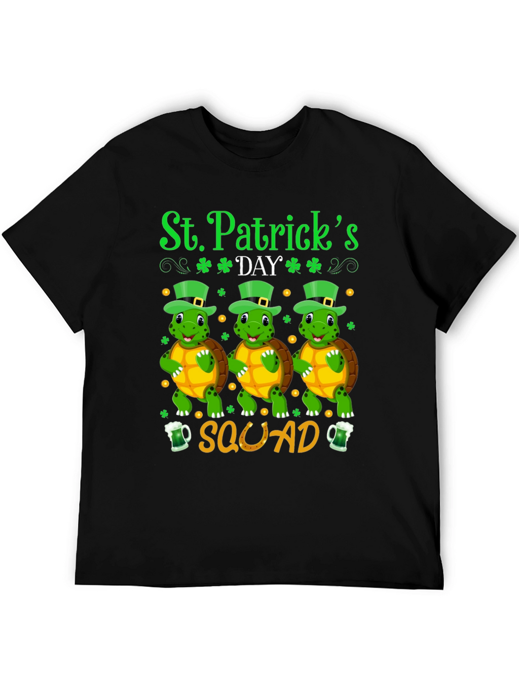 St. Patricks Day Turtle Squad T-Shirt