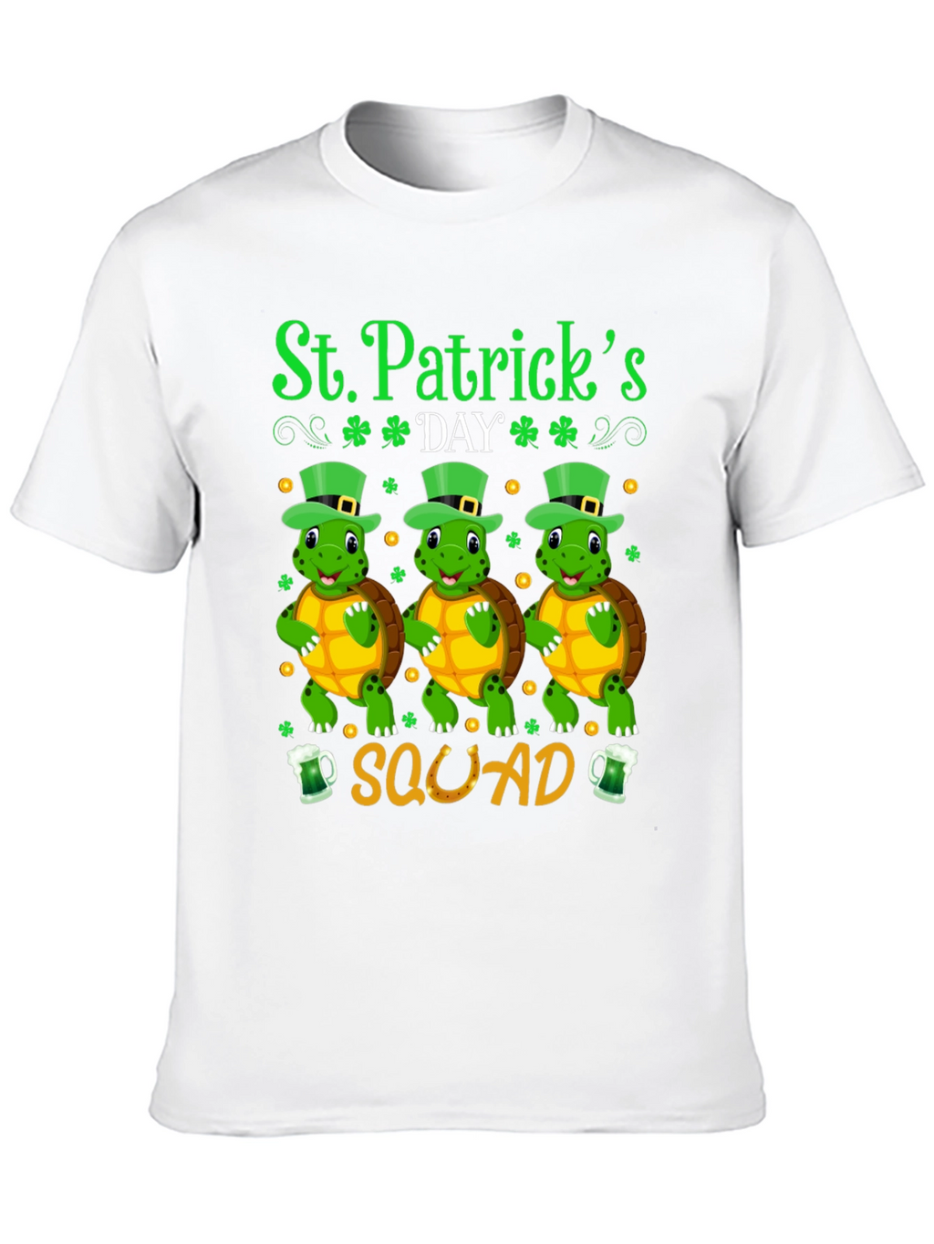 St. Patricks Day Turtle Squad T-Shirt