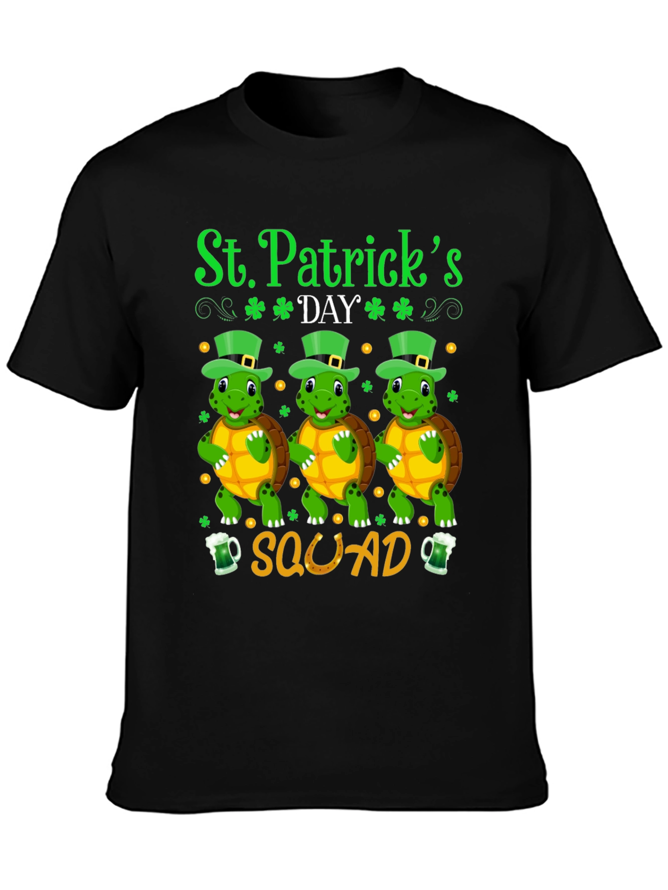 St. Patricks Day Turtle Squad T-Shirt