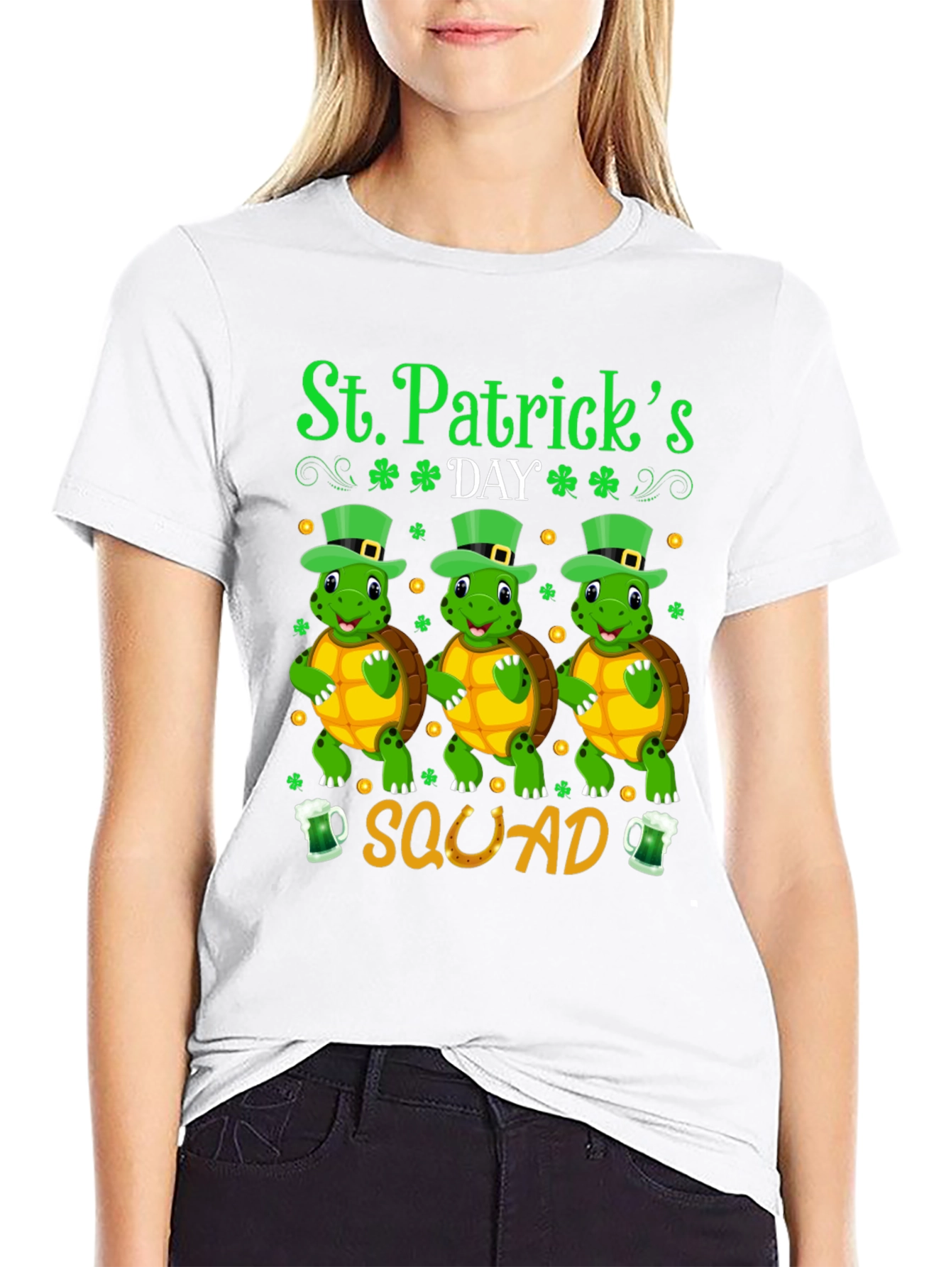 St. Patricks Day Turtle Squad T-Shirt