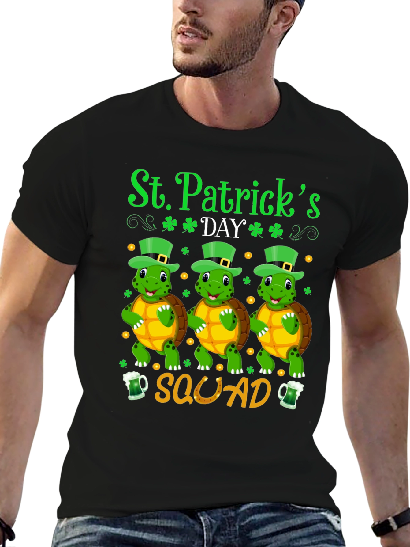 St. Patricks Day Turtle Squad T-Shirt