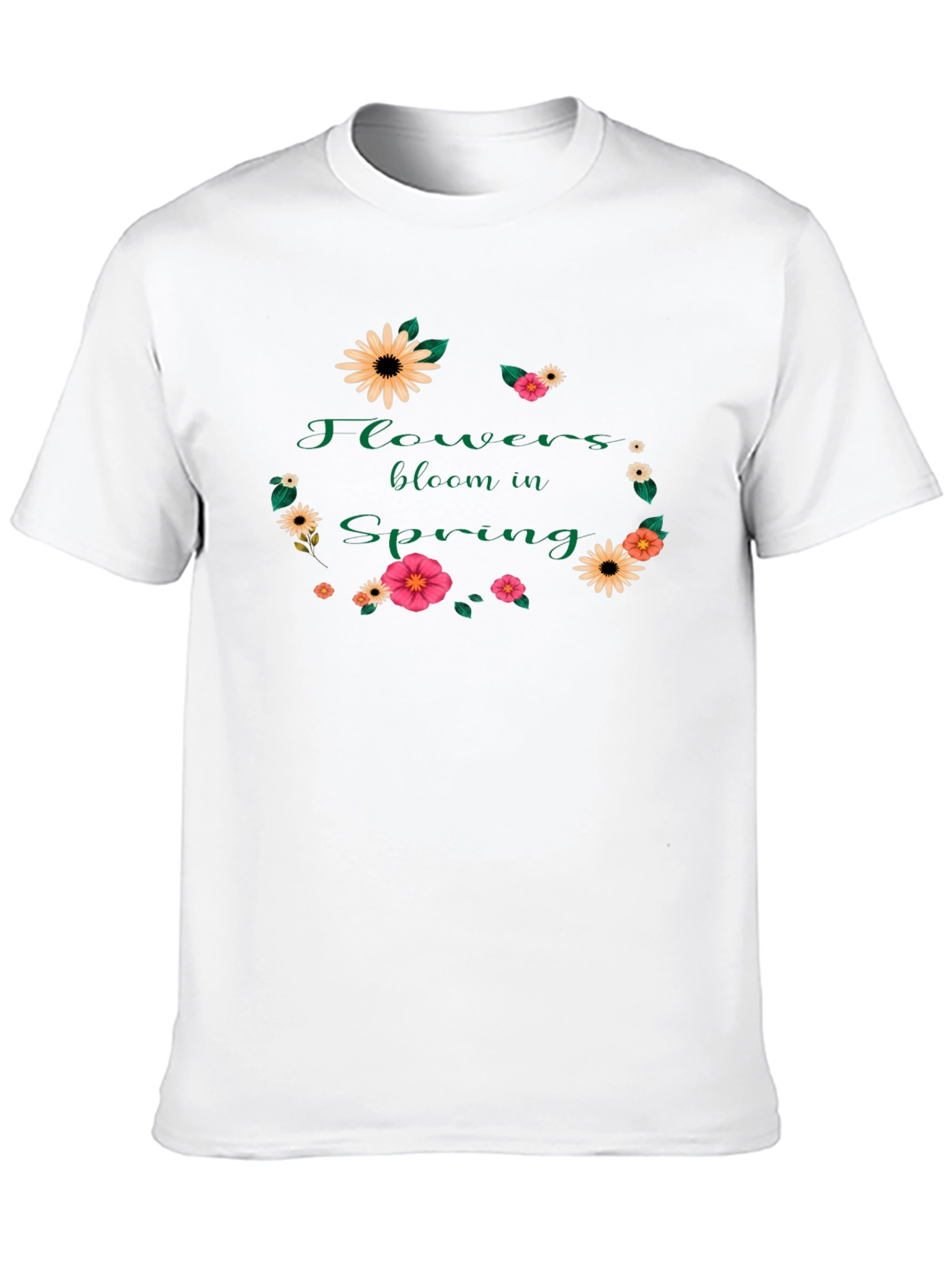 Flowers Bloom in Spring T-Shirt