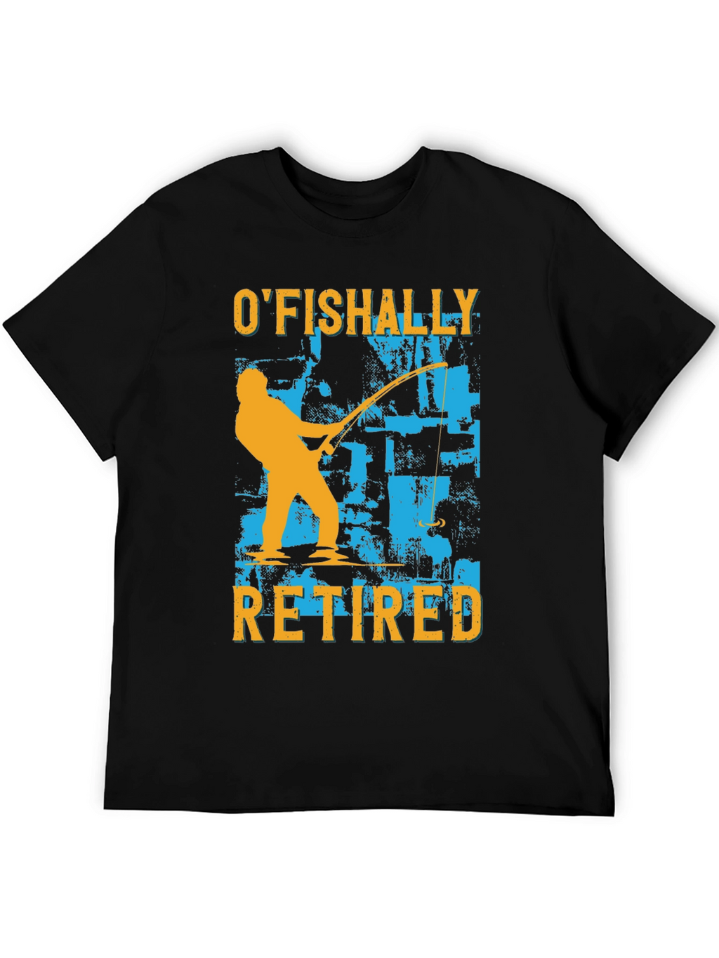 OFishally Retired Mens T-Shirt - Fishing Retirement Tee