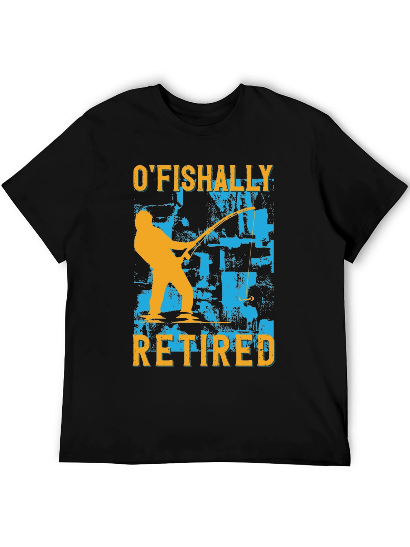 OFishally Retired Mens T-Shirt - Fishing Retirement Tee