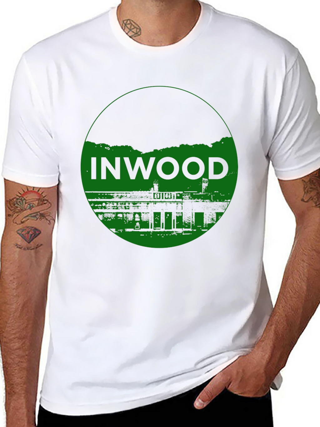 Inwood Graphic Tee - Mens Black T-Shirt