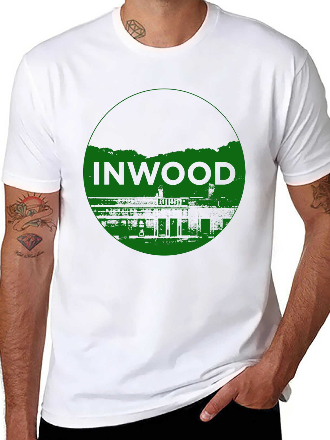 Inwood Graphic Tee - Mens Black T-Shirt