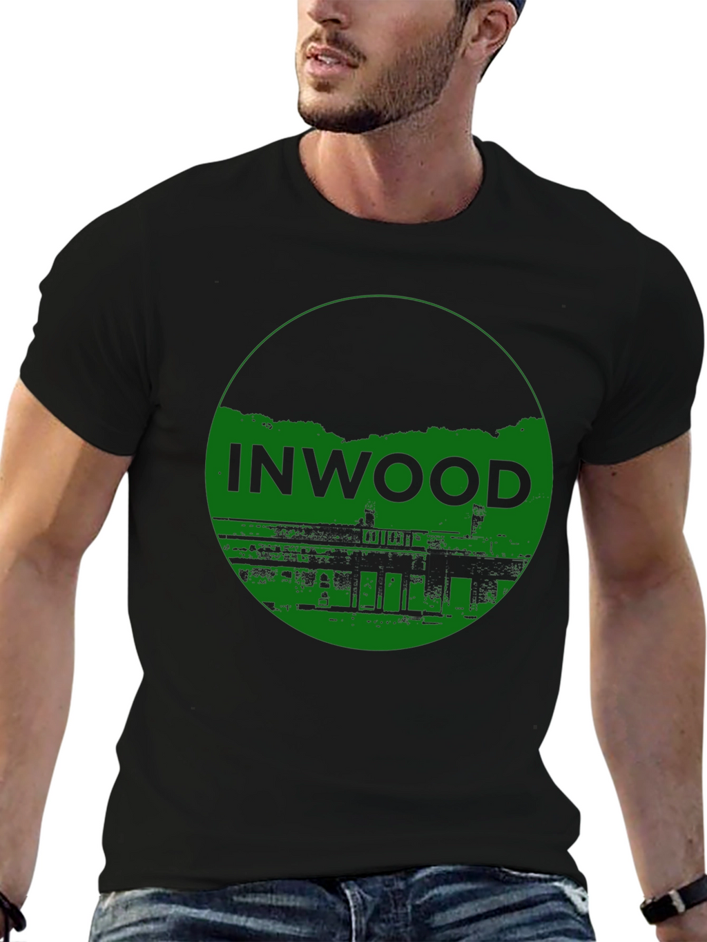 Inwood Graphic Tee - Mens Black T-Shirt
