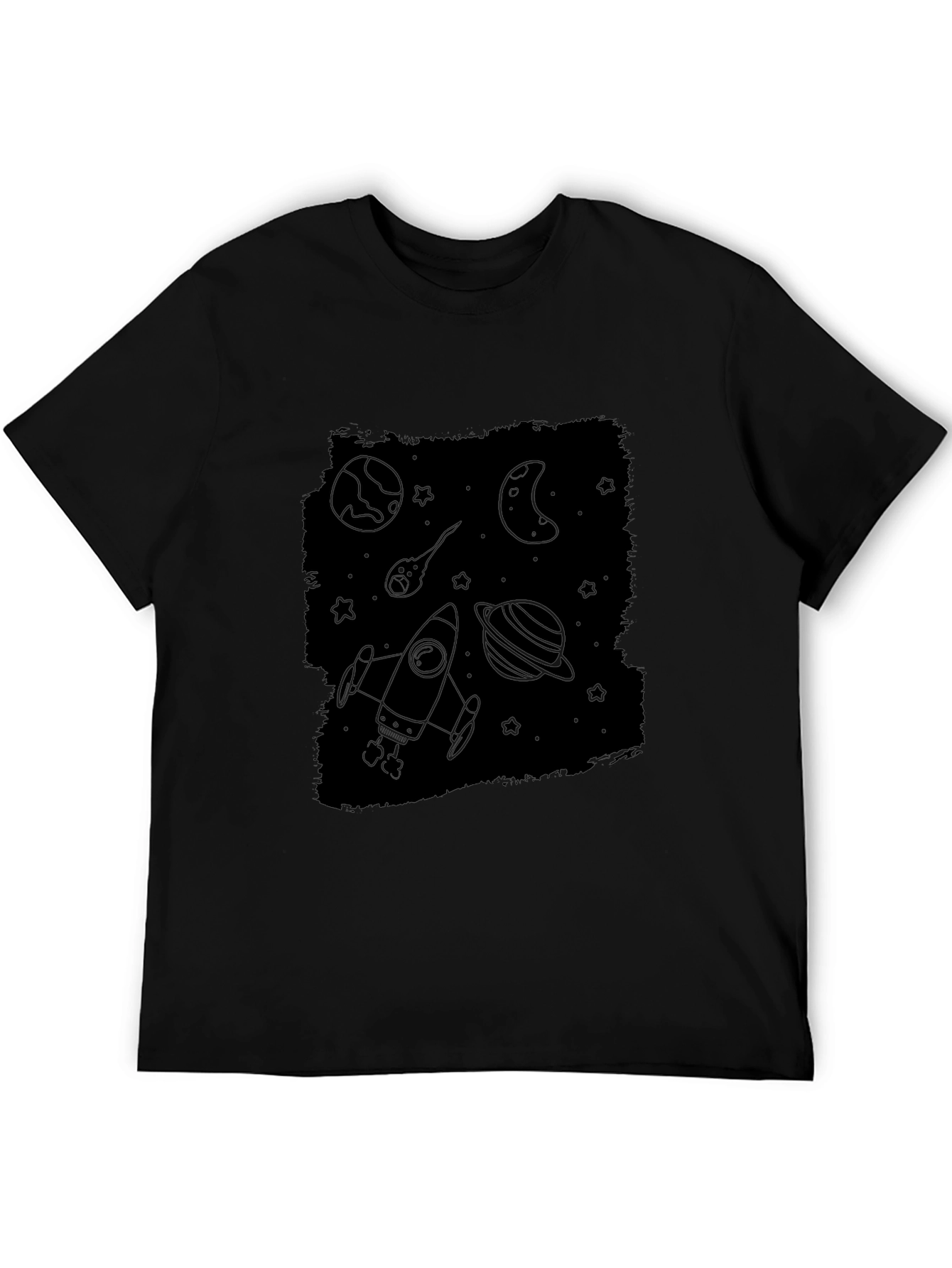 Space Theme T-Shirt - Explore the Cosmos in Style!