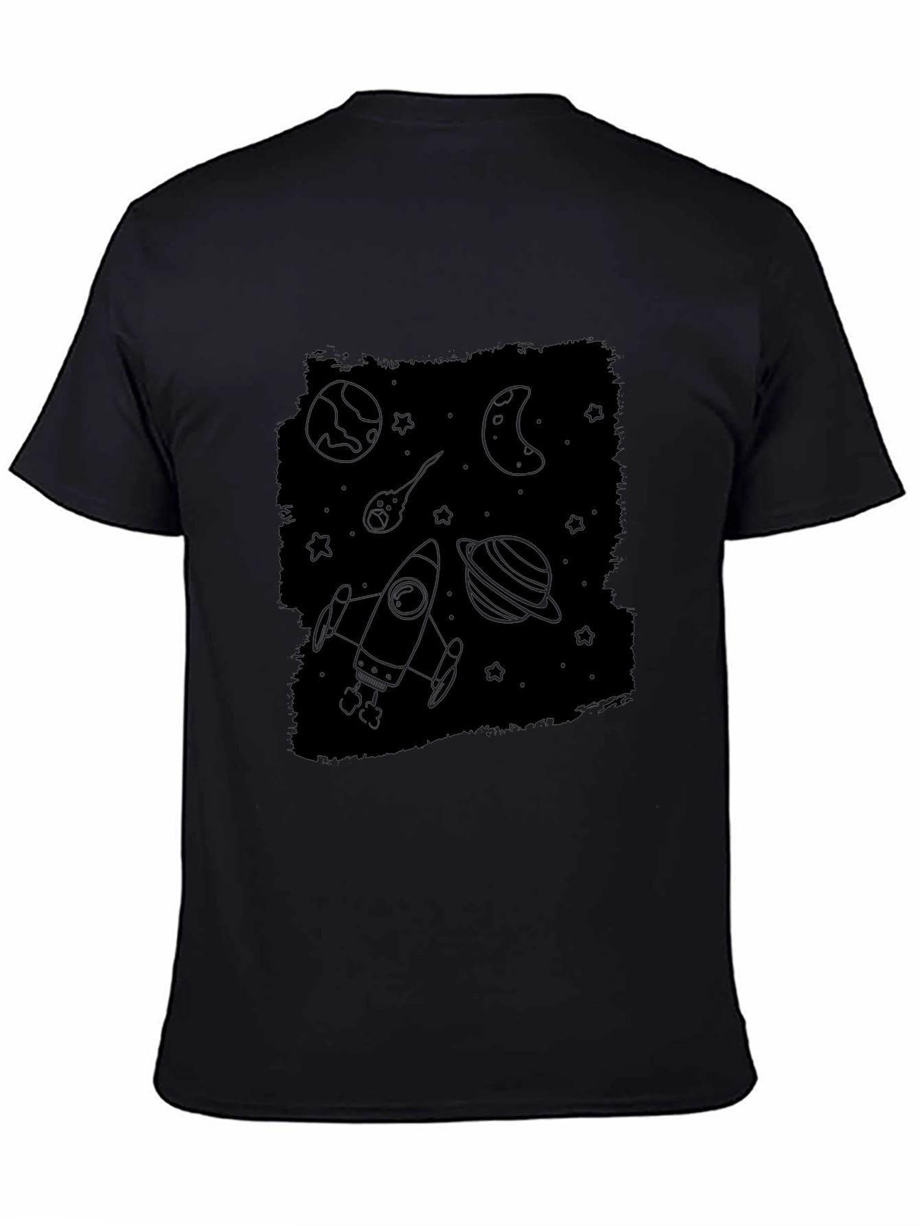 Space Theme T-Shirt - Explore the Cosmos in Style!