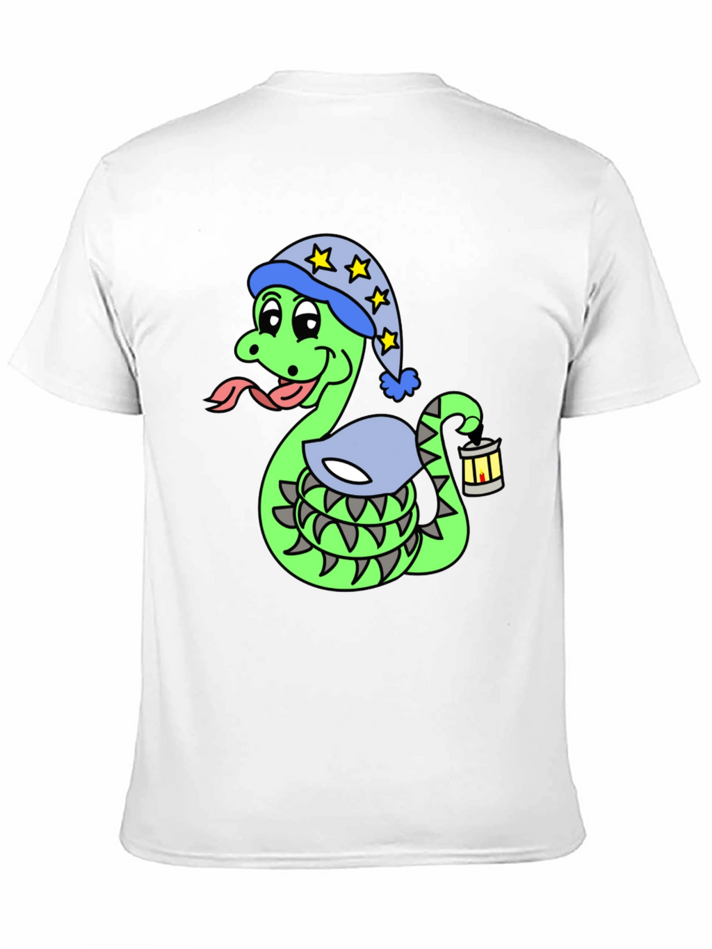 Snake in Pajamas Graphic T-Shirt