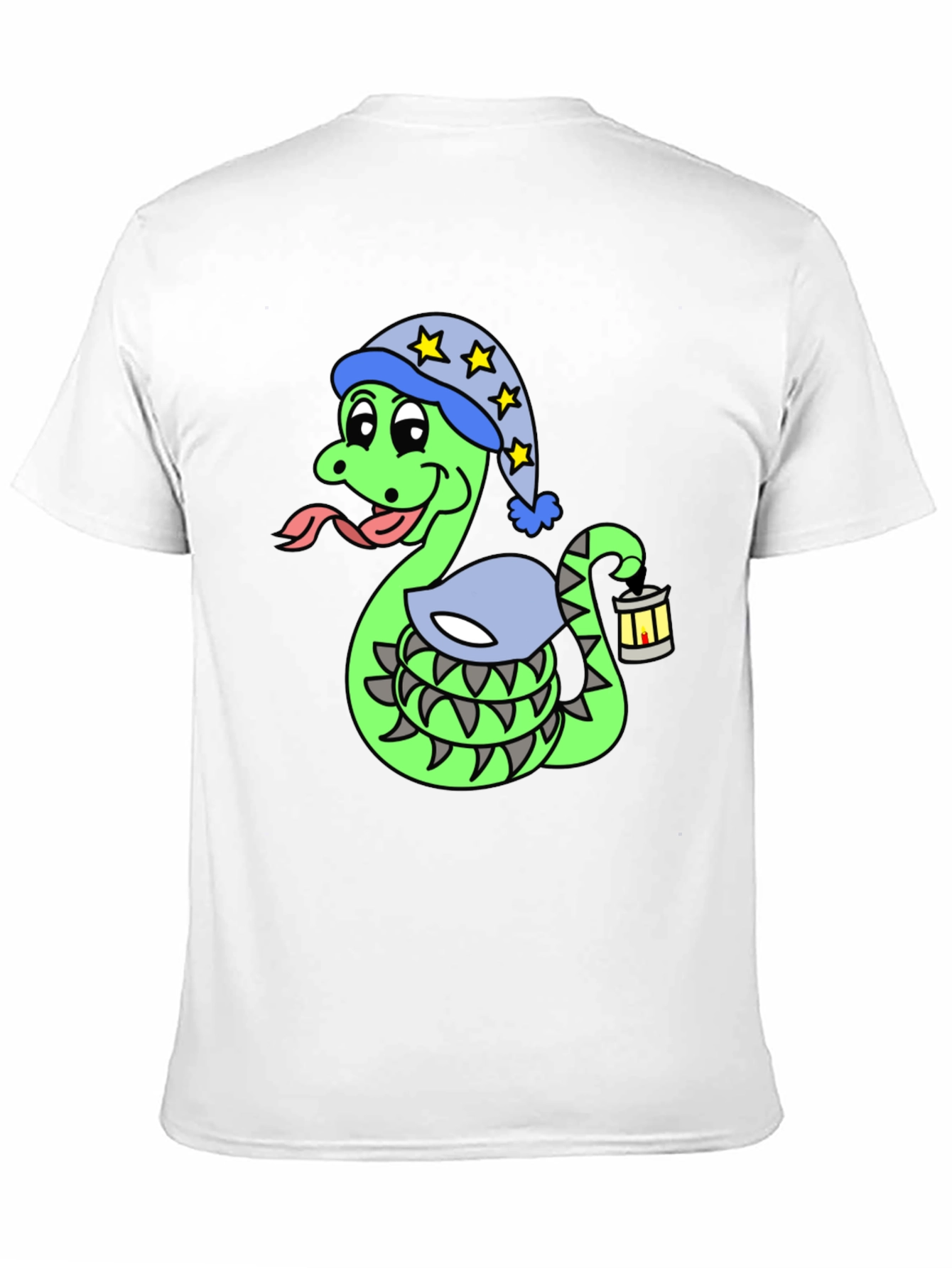 Snake in Pajamas Graphic T-Shirt