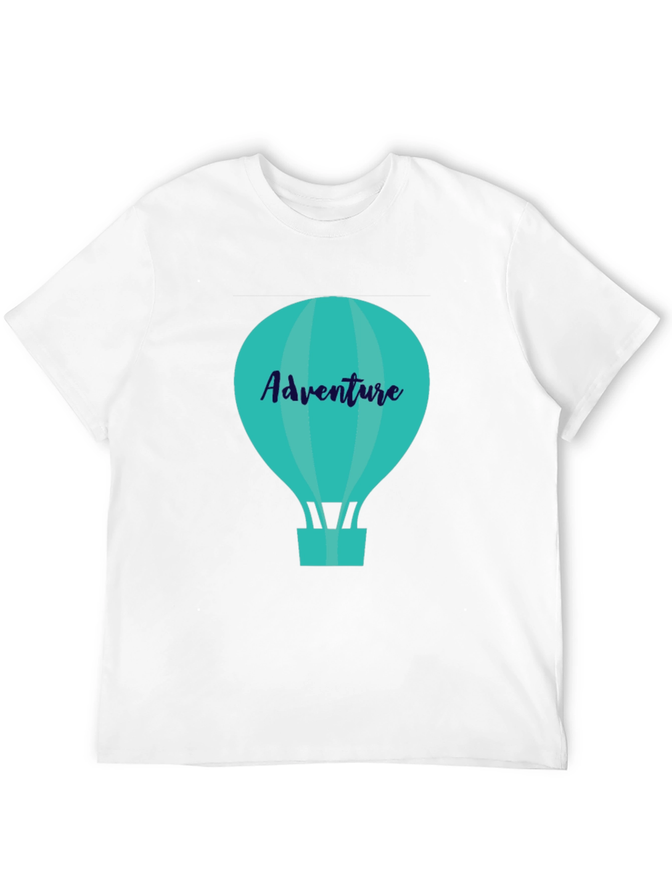 Adventure Awaits: Stylish Hot Air Balloon Graphic Tee
