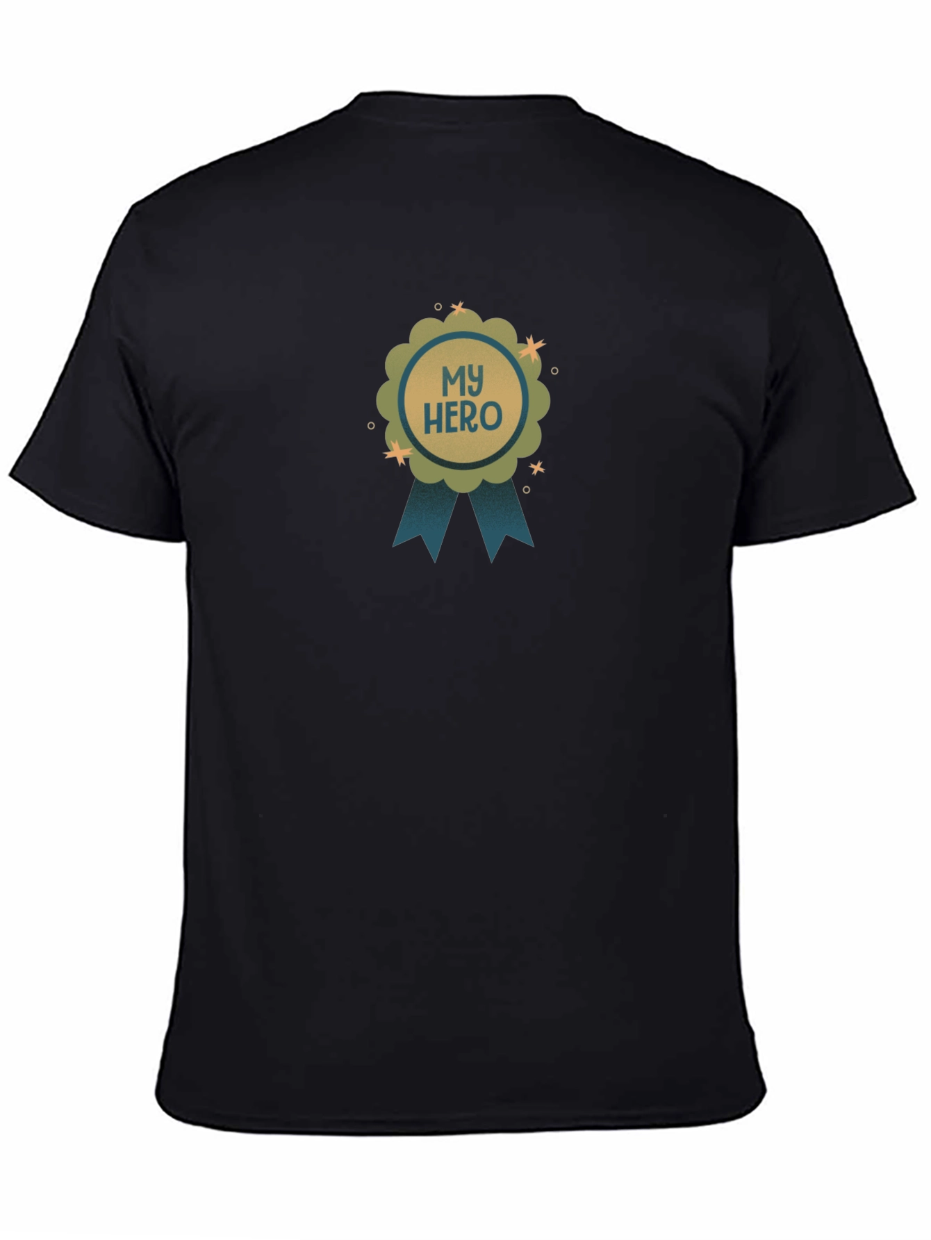 My Hero Graphic T-Shirt - Black