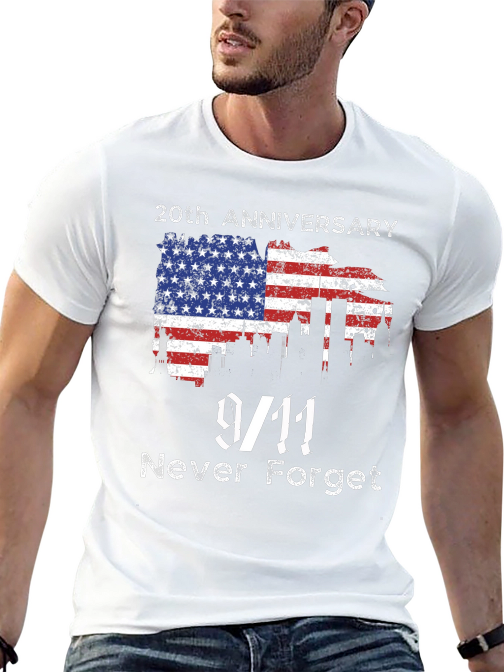 9/11 20th Anniversary Never Forget T-Shirt