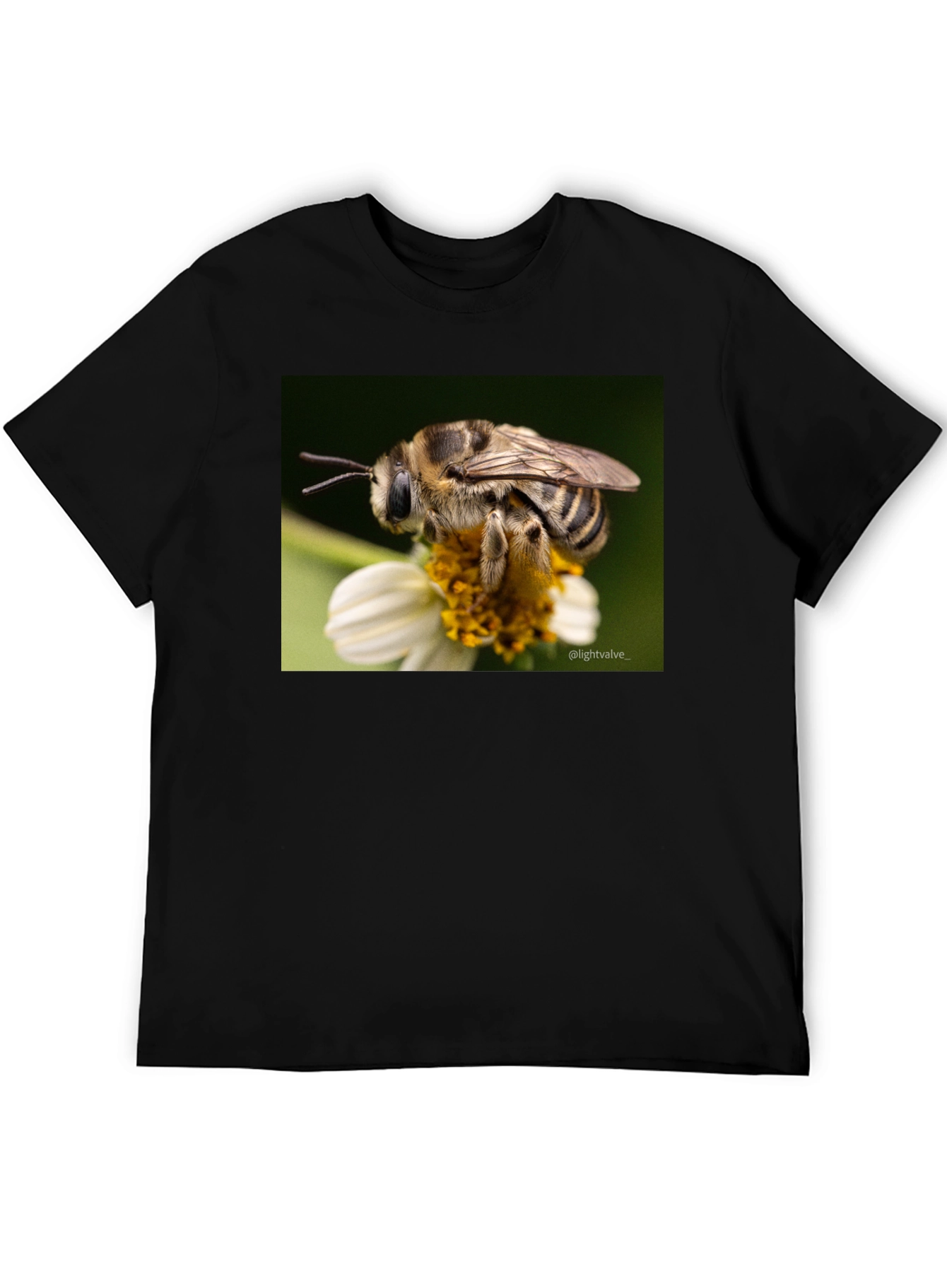 Bee on Flower Graphic T-Shirt