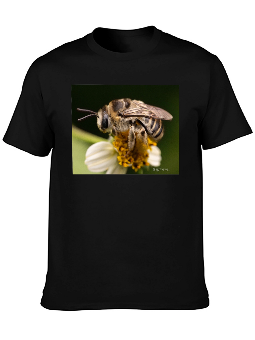 Bee on Flower Graphic T-Shirt