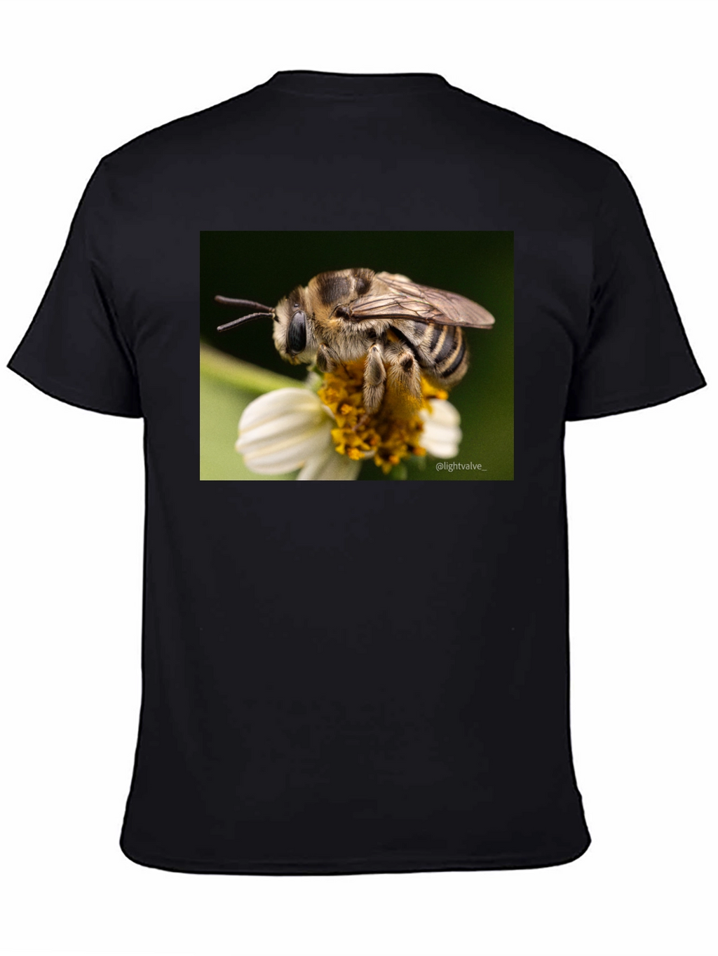 Bee on Flower Graphic T-Shirt