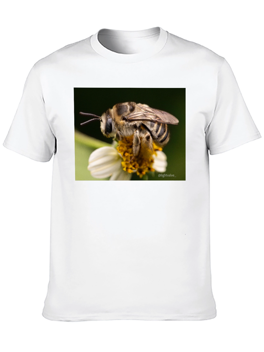 Bee on Flower Graphic T-Shirt